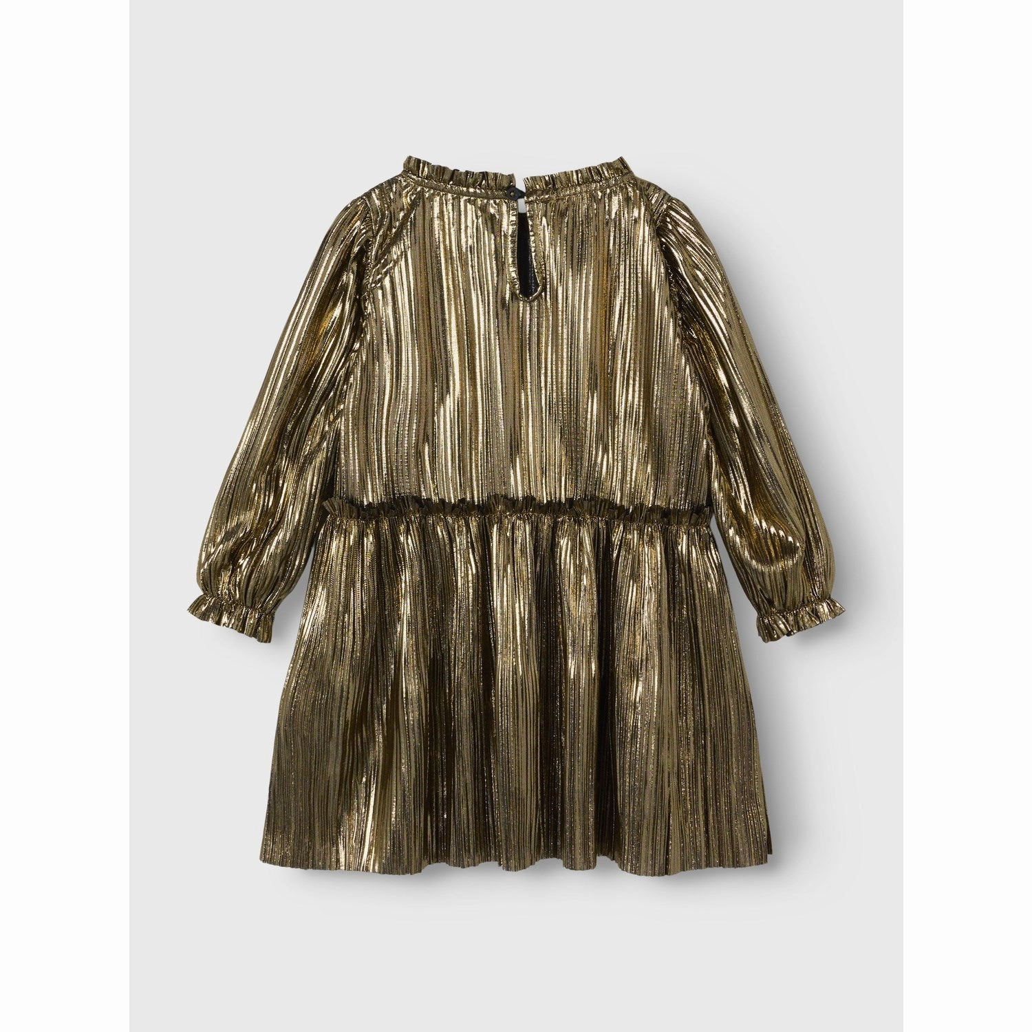 Name It Gold Colour Ritallica Dress relaxed elegance Grass Soft