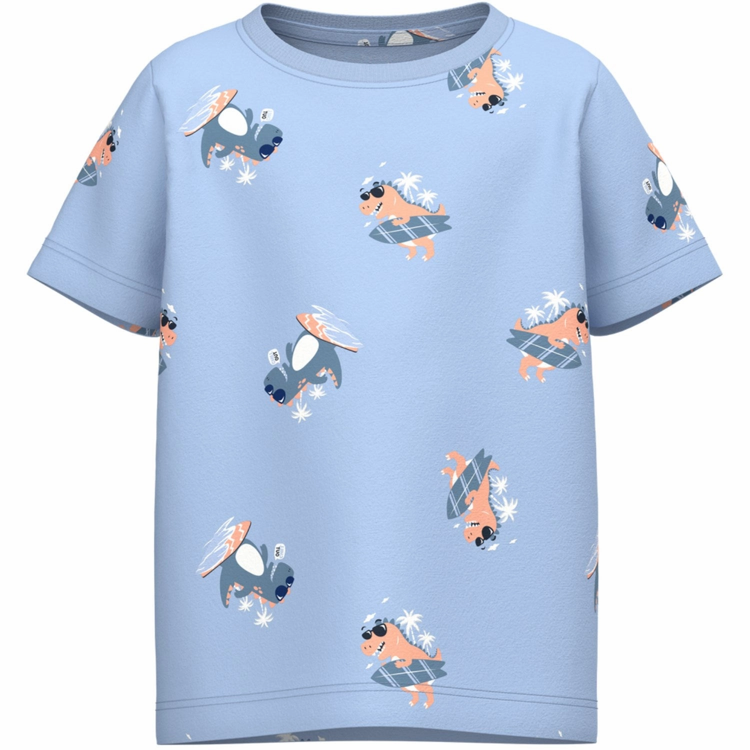 Name It Chambray Blue Varga T-Shirt Flattering Shape