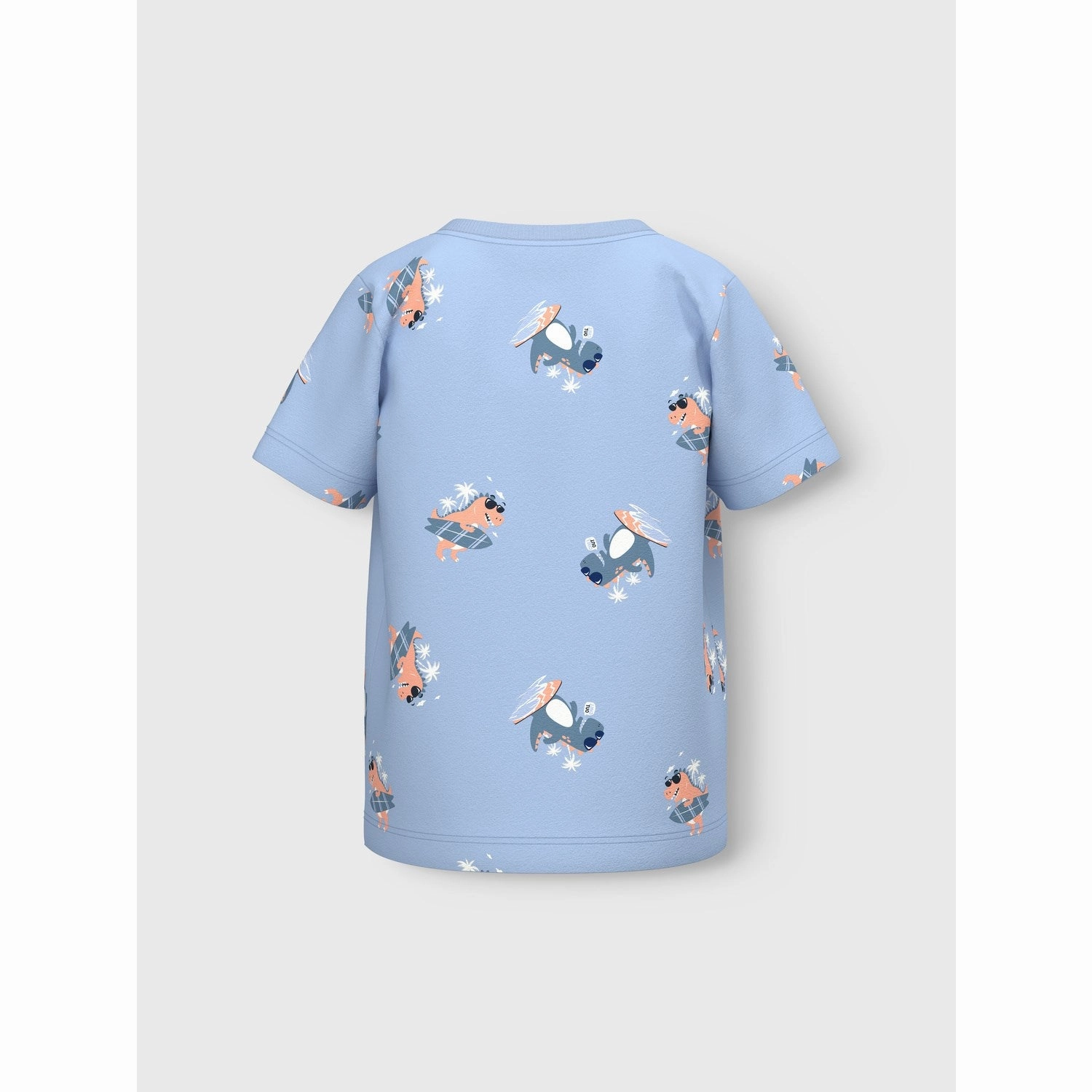 Circular Knit Design Name It Chambray Blue Varga T-Shirt