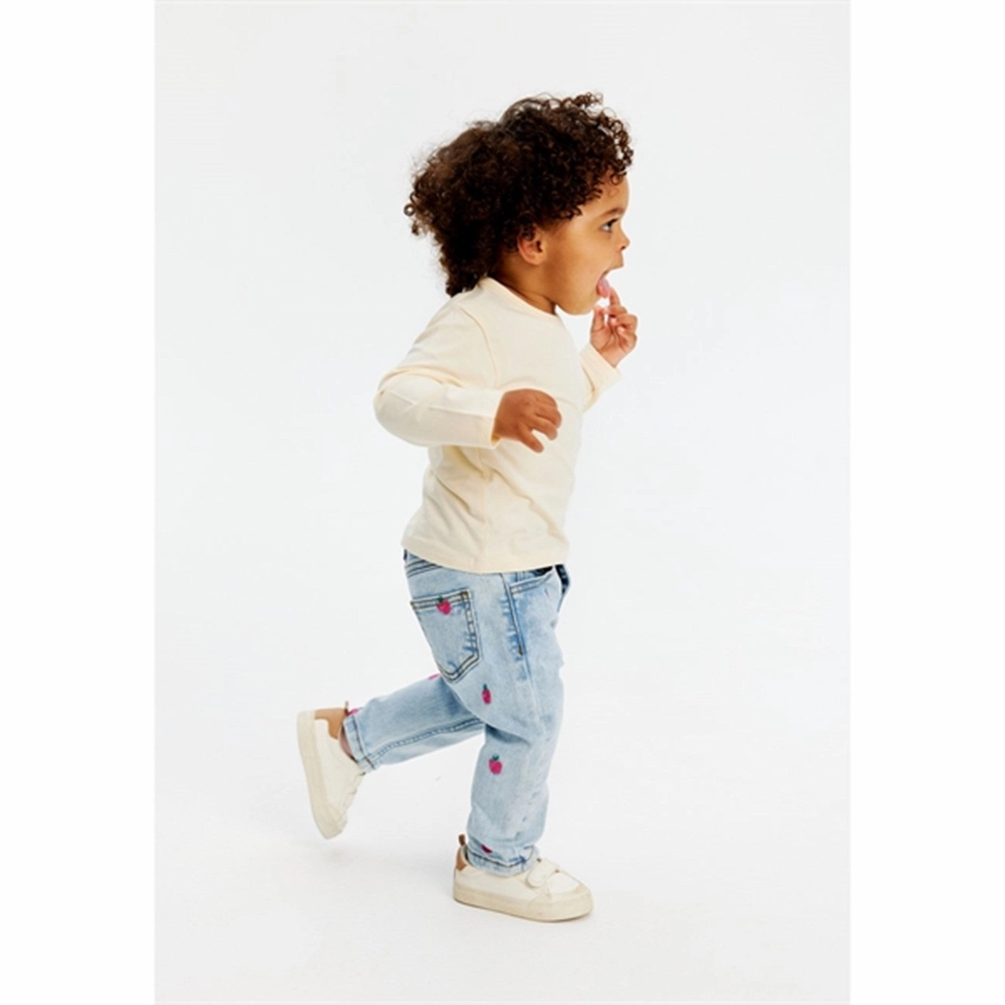 Stretch Minimalist Always Appropriate THE NEW Siblings Light Blue Denim Pants