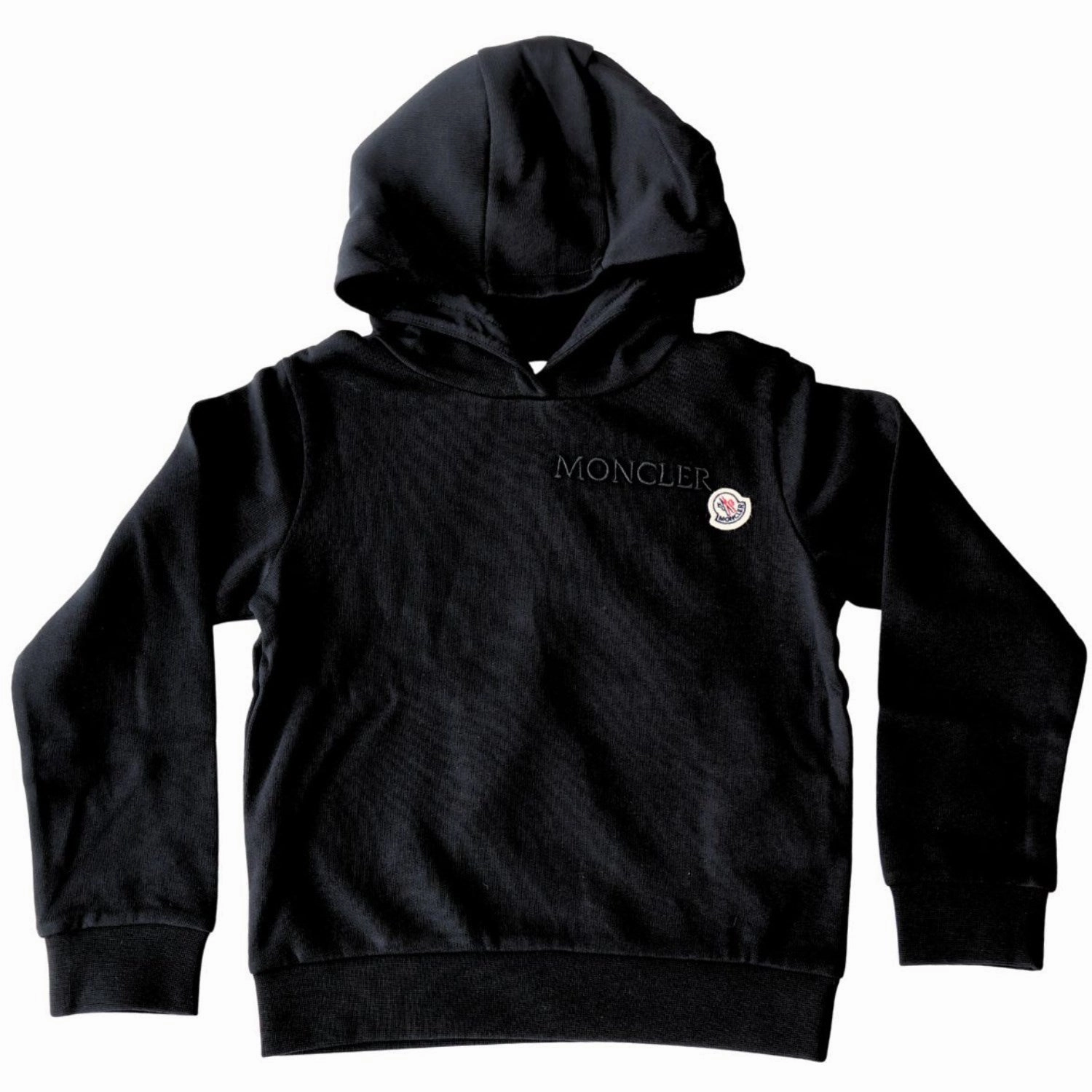 Moncler Black Hoodie Sweater Street Fashion