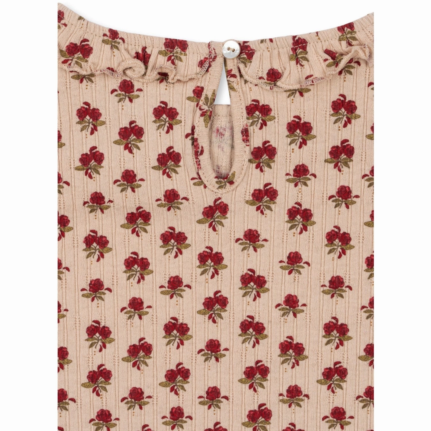 Konges Sl?jd Ruby Rose Nia Dress GOTS Neutral Finish