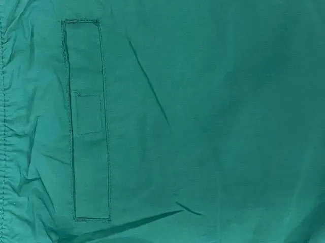 Seamless-Construction Multipocket Feature Santa Cruz costume da bago da uomo Swimshort Classic Dot verde