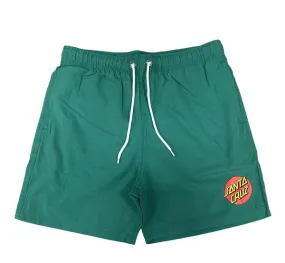 Santa Cruz costume da bago da uomo Swimshort Classic Dot verde tropical style