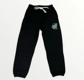 Casual Comfort Look Santa Cruz Pantalone sportivo in felpa Empty Moon Dot Jogger nero