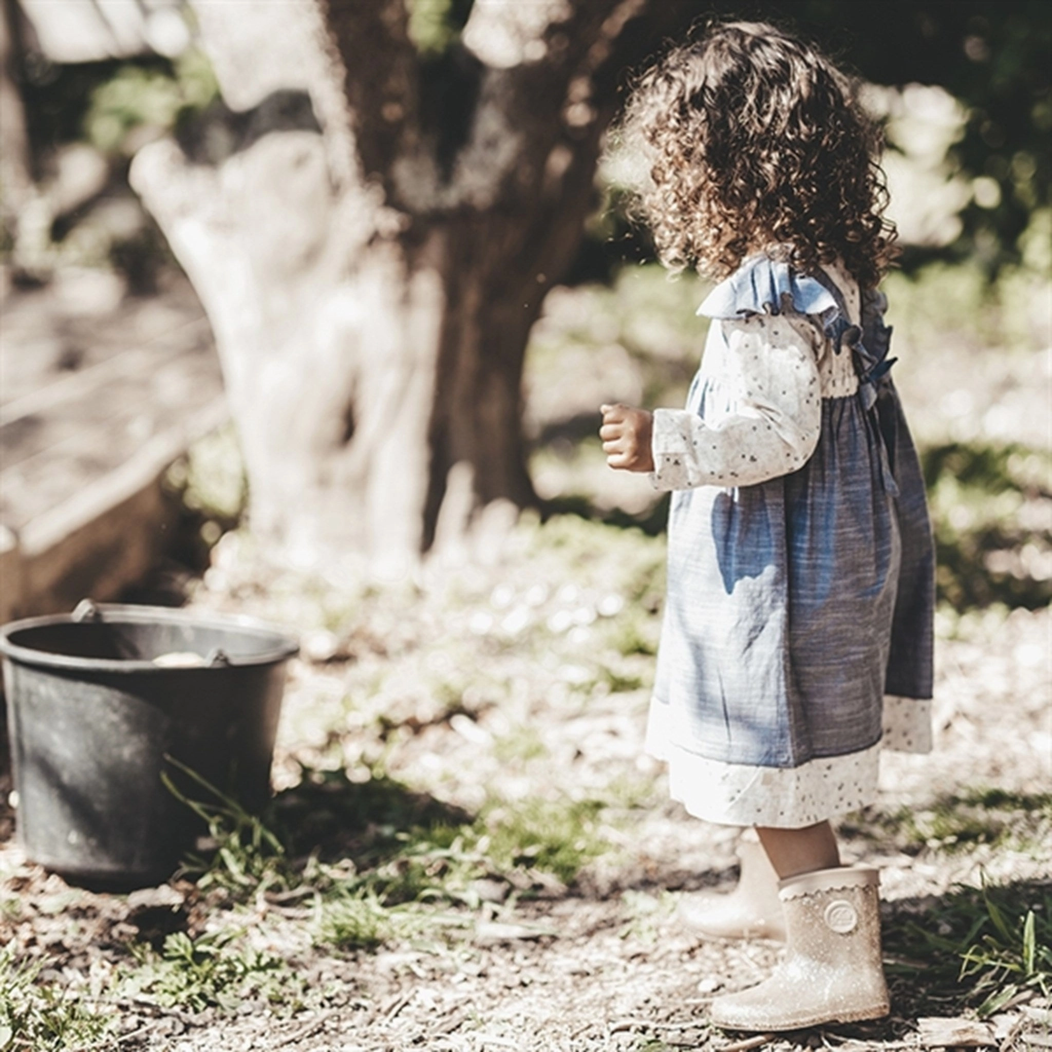 Modern Form Hidden Pocket That's Mine Doux Bleu Canza Dress