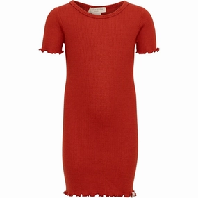 Refined fit Minimalisma Bird Dress Poppy Red