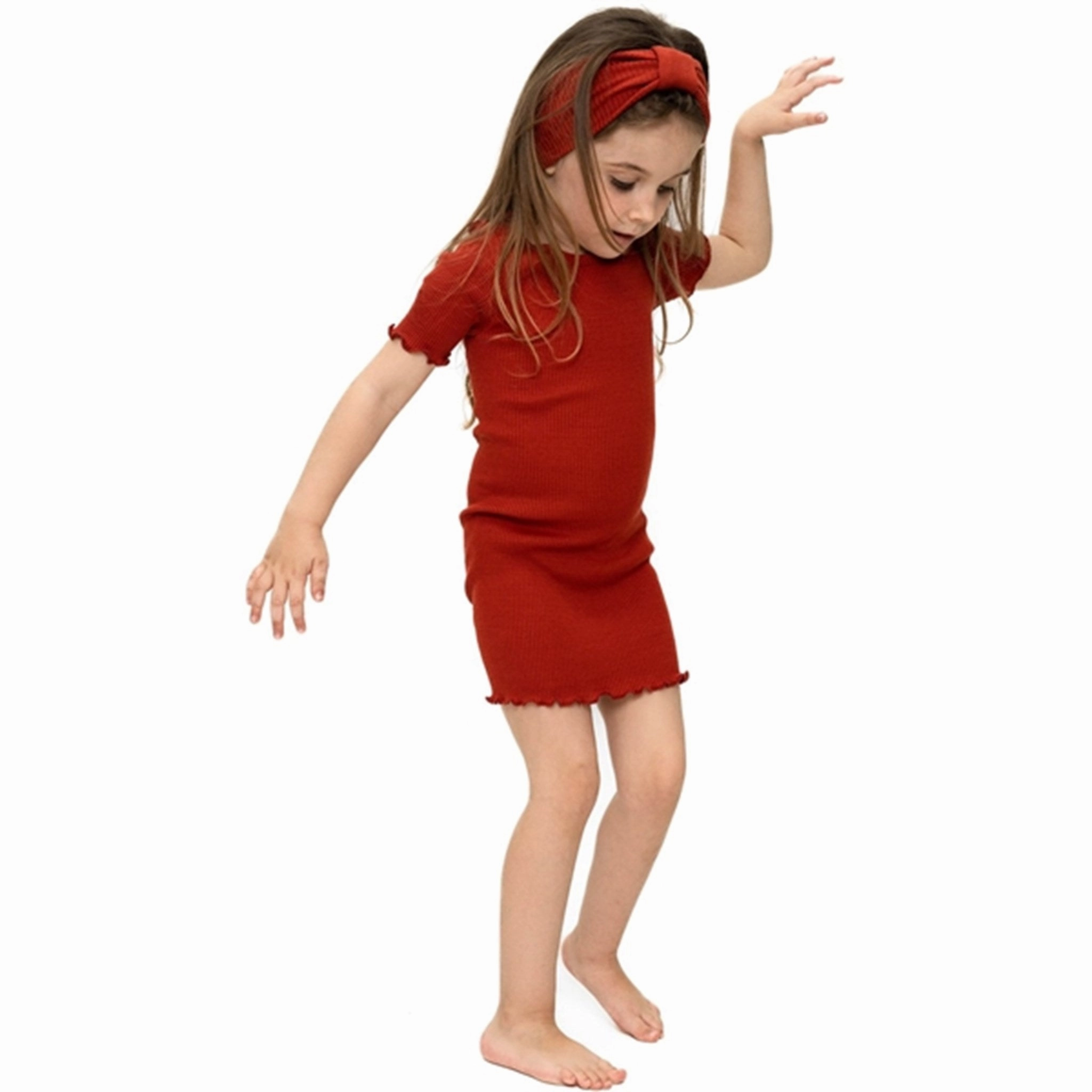 Minimalisma Bird Dress Poppy Red Cocktail Ready Everyday-Use