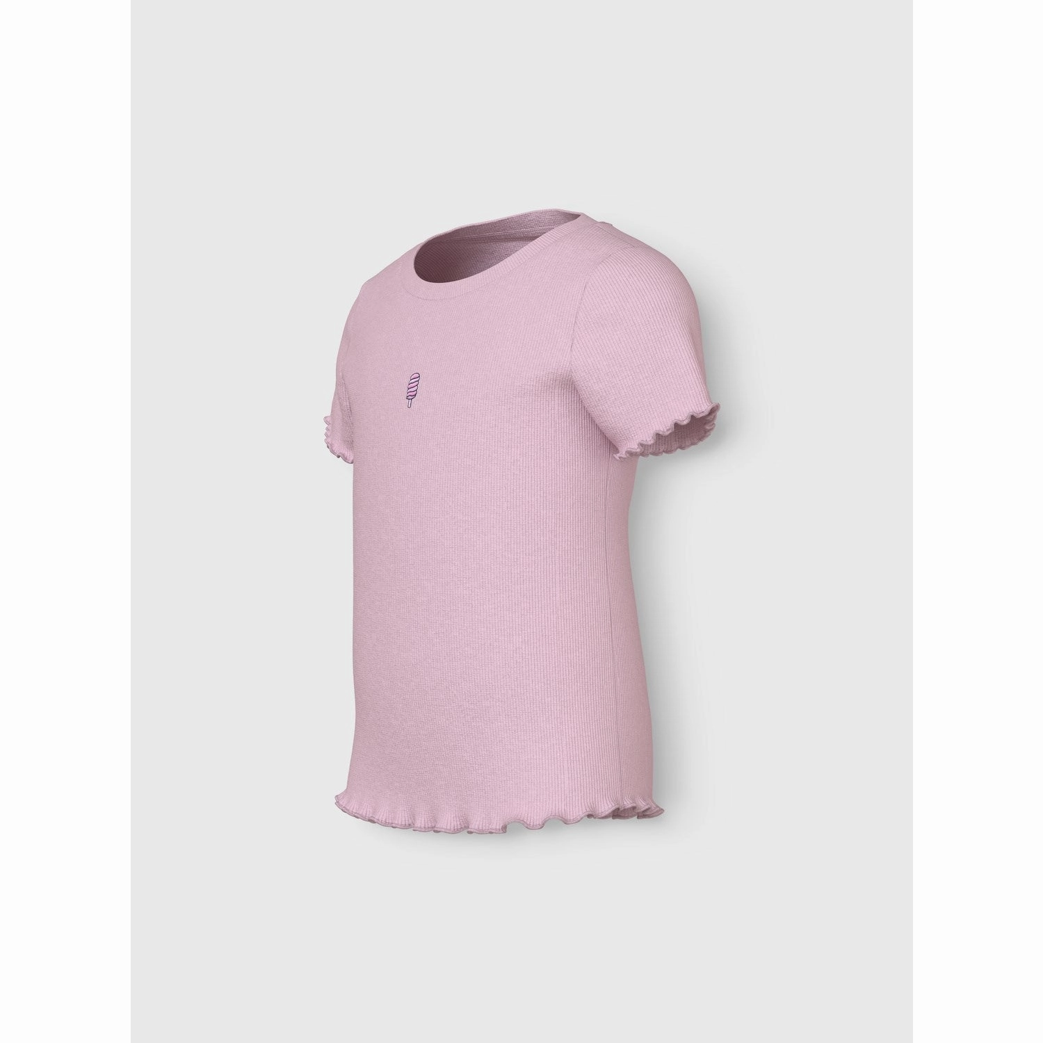 Outdoor Outfit Style Round neck simplicity Name It Ballerina Strawberry Vivemma Slim T-Shirt