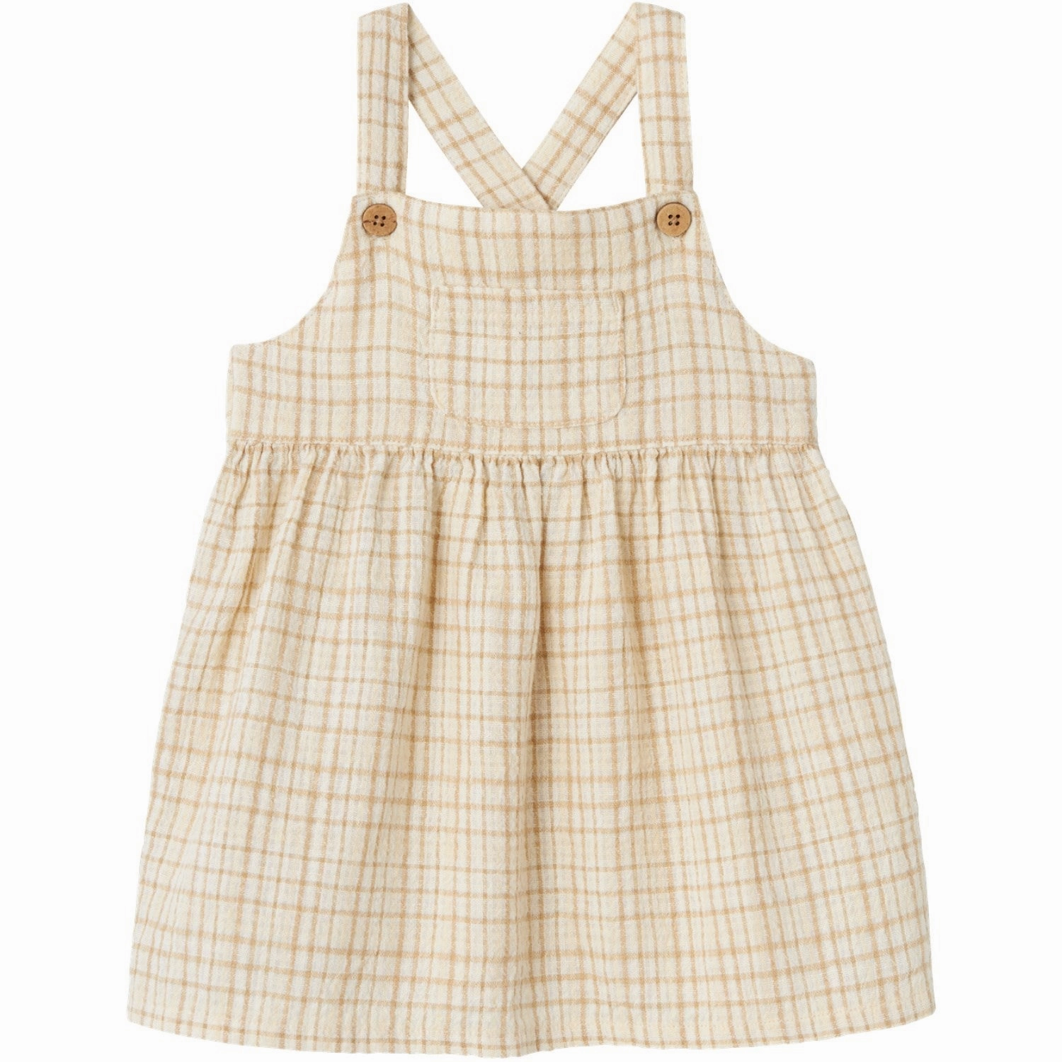 Lil'Atelier Lemon Icing Kaley Loose Skirtall Trendy And Comfortable Smooth Detail