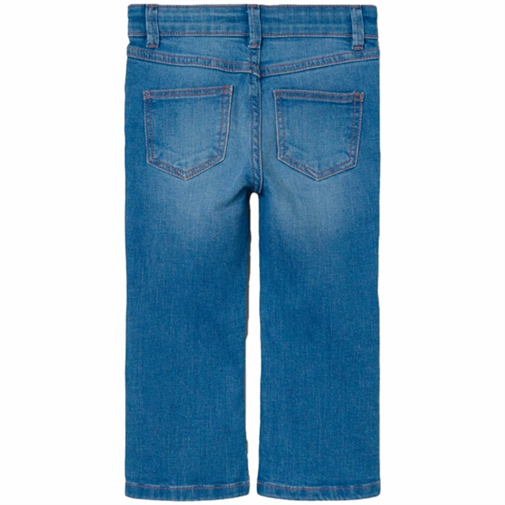 Name it Medium Blue Denim Rose Regular Boot Jeans Comfy Choice Office Wear Trendy Home Comfort