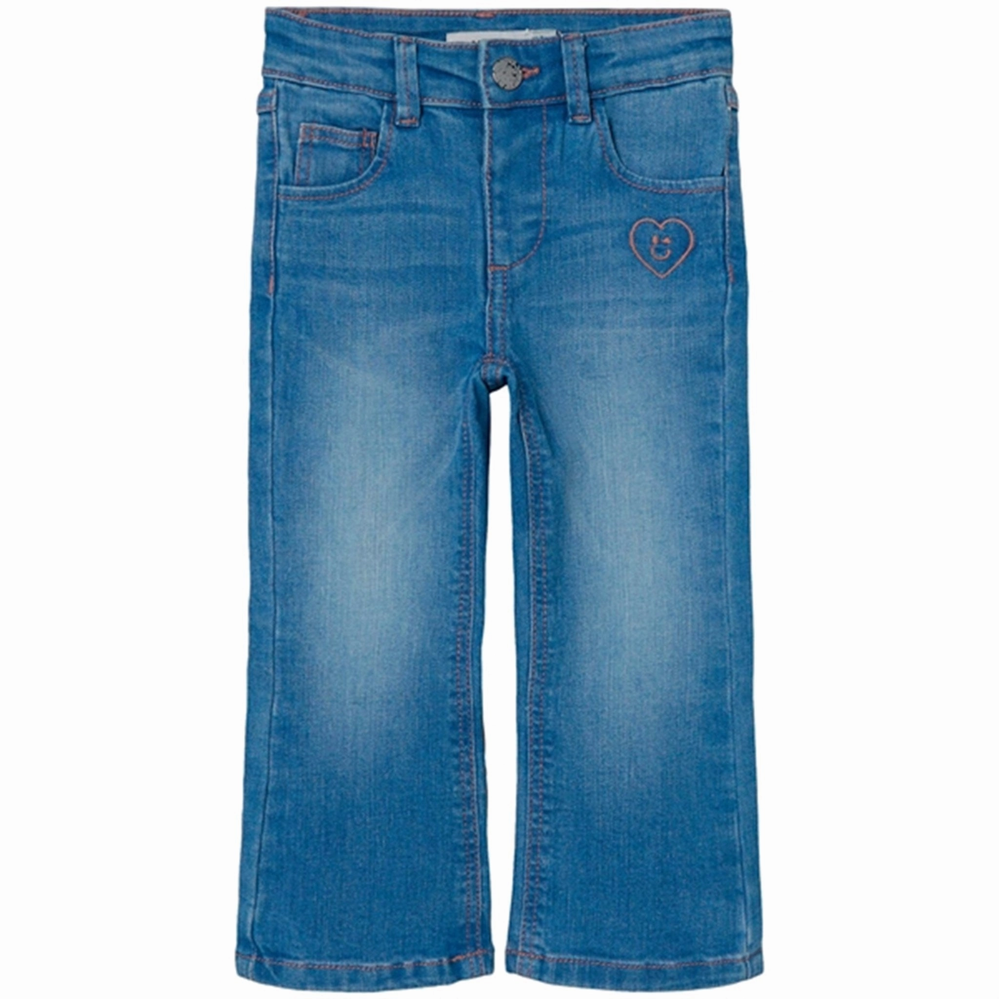 Chill Outfit Wardrobe Choice Name it Medium Blue Denim Rose Regular Boot Jeans