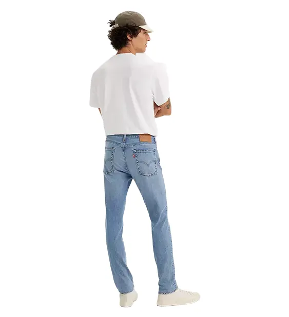 Levis pantalone jeans da uomo 510 Skinny 05510-1339 blu chiaro Ultra Soft Blend