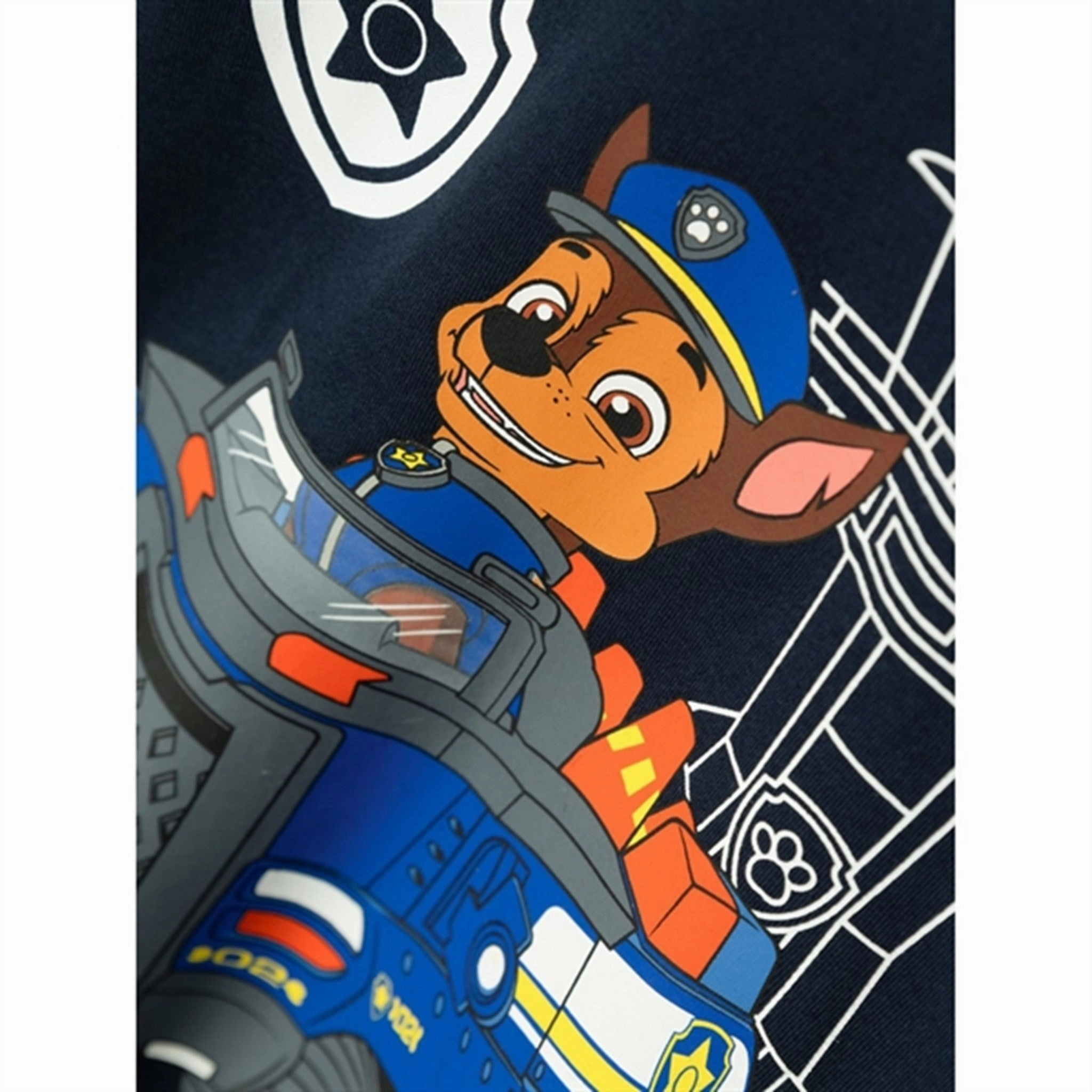 Easy Care Material Name it Dark Sapphire Absalon Paw Patrol Blouse