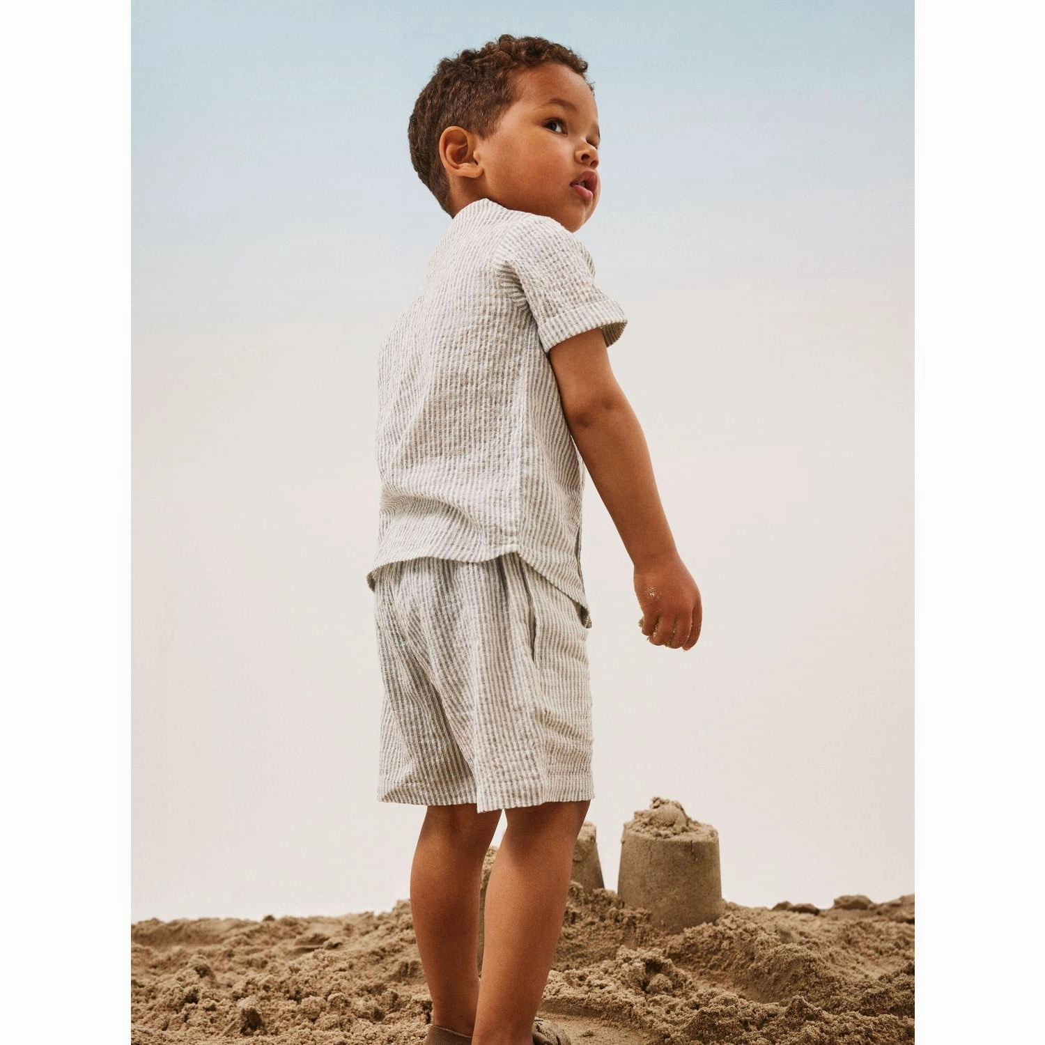 Name It Dark Sapphire/Jet Stream Fedenis Shirt Durable Stitching