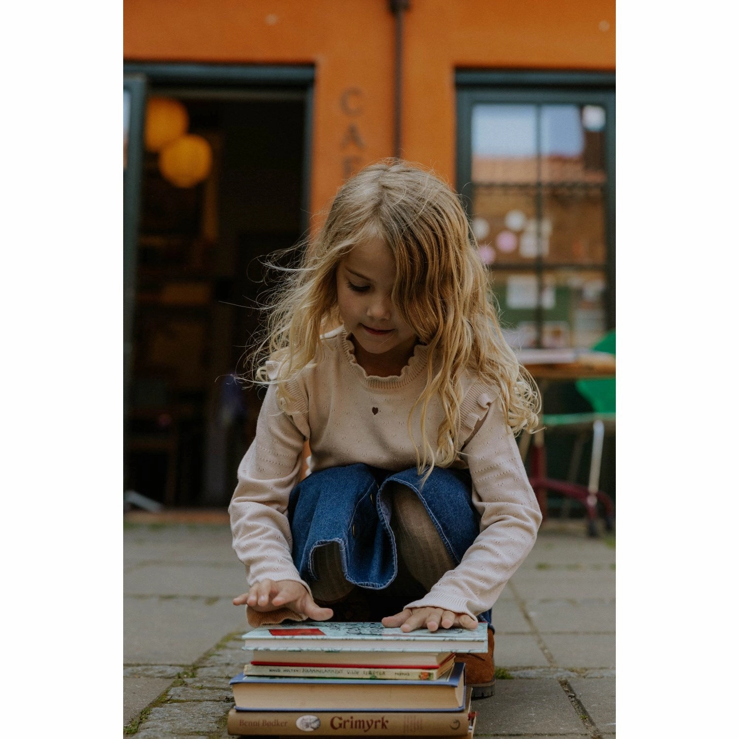 Military Inspired Fliink Sandshell Fame Ls Blouse