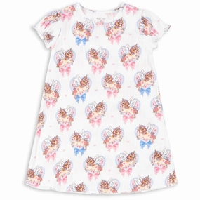 Konges Sl?jd Twinkle Sprinkle Mallou Dress Gots Modern Aesthetic Classic wrap dress