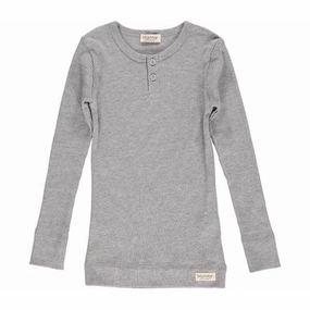 MarMar Modal Tee LS (grey melange) Flexible Mobility Durable Construction