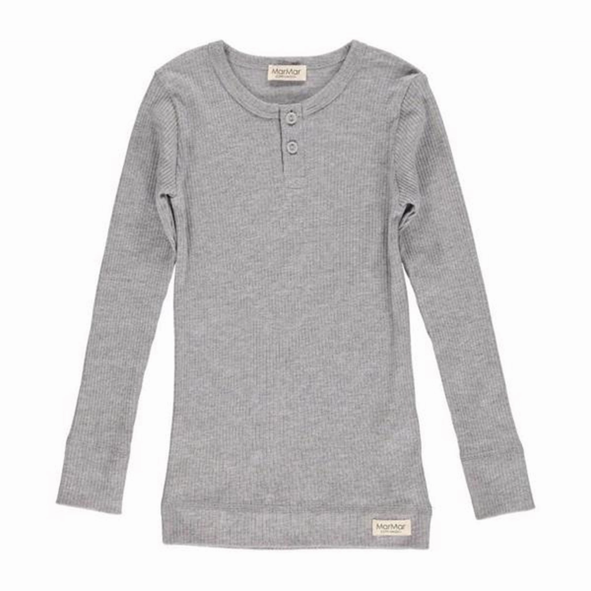 Anti Static Treatment Boho chic MarMar Modal Tee LS (grey melange)