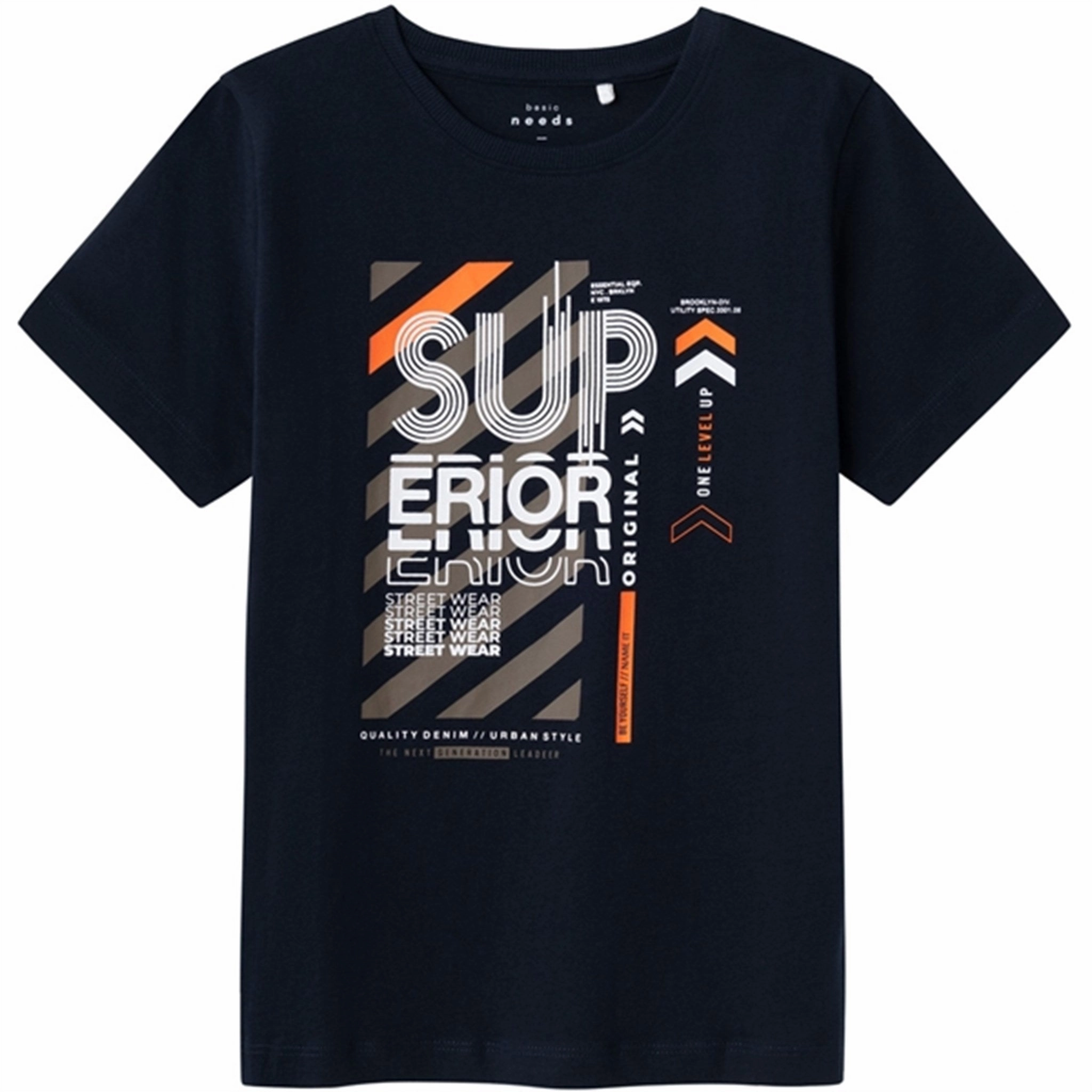 Breathable Wearable Versatile Design Name it Dark Sapphire Vilogo T-Shirt