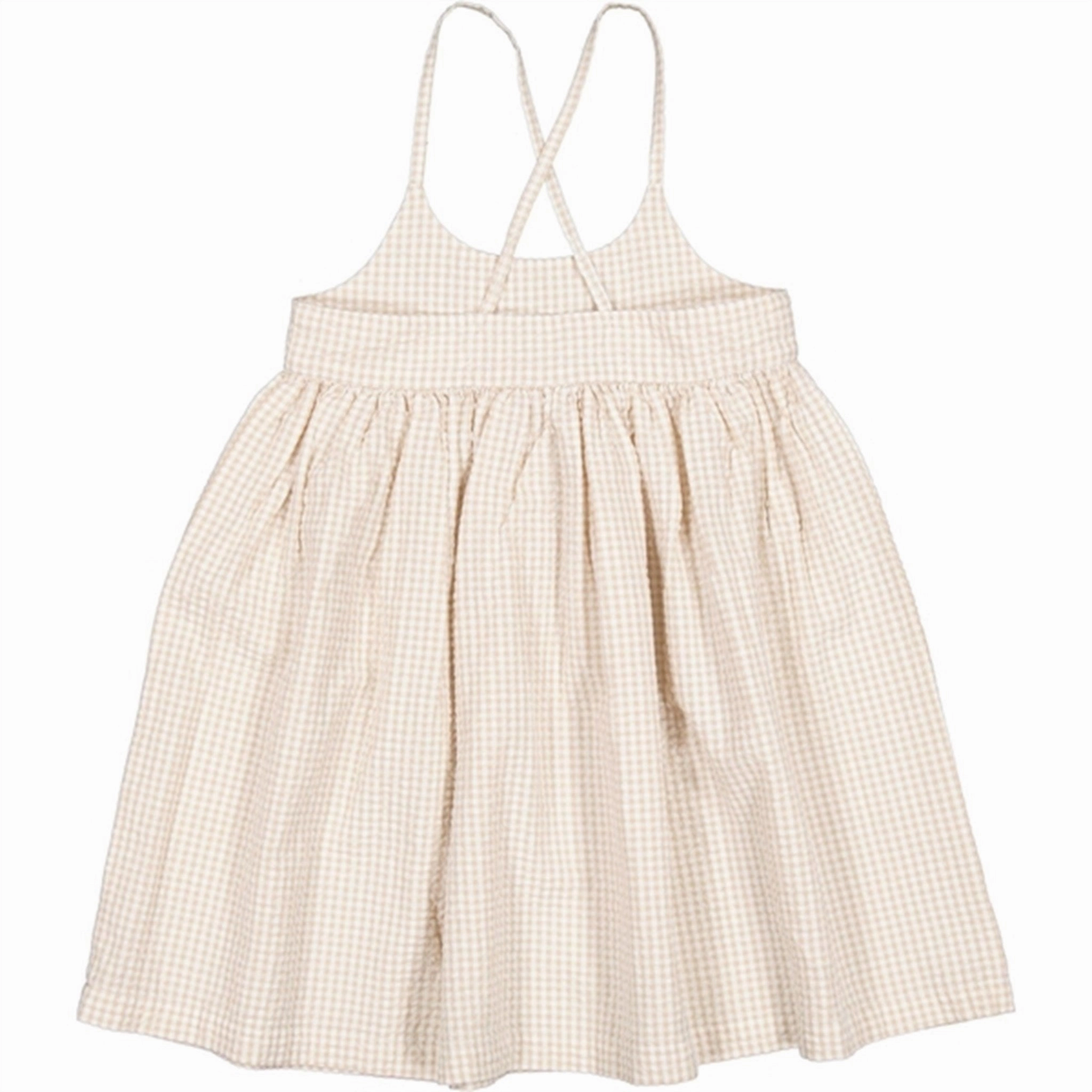 MarMar Grey Sand Gingham Divo Dress Versatile Style Wear