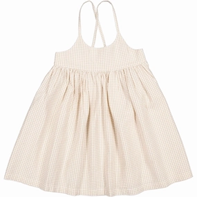 MarMar Grey Sand Gingham Divo Dress Minimal Comfort