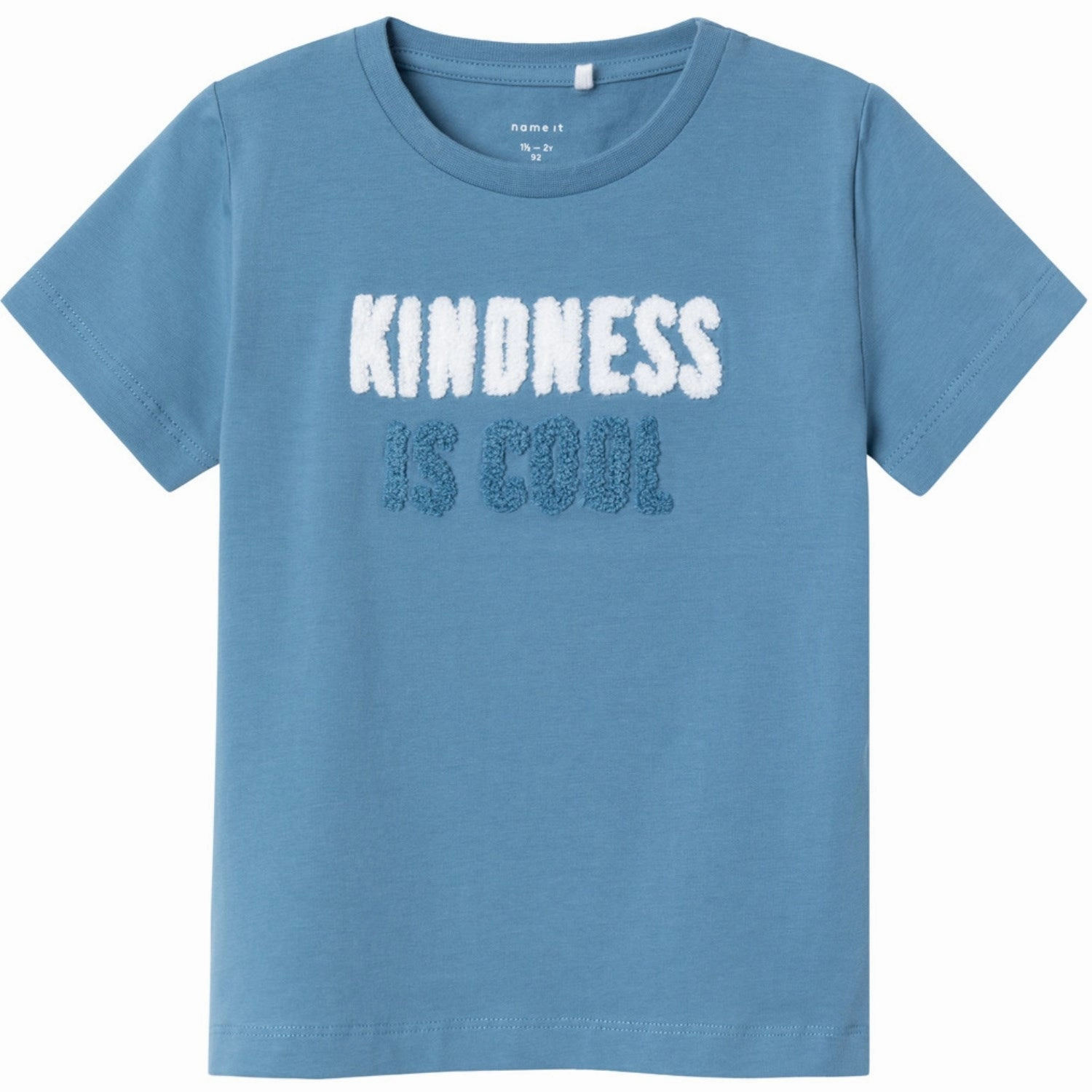 Layered Shoulder Design Comfy Casual Wear Name It Provincial Blue Heloop T-Shirt