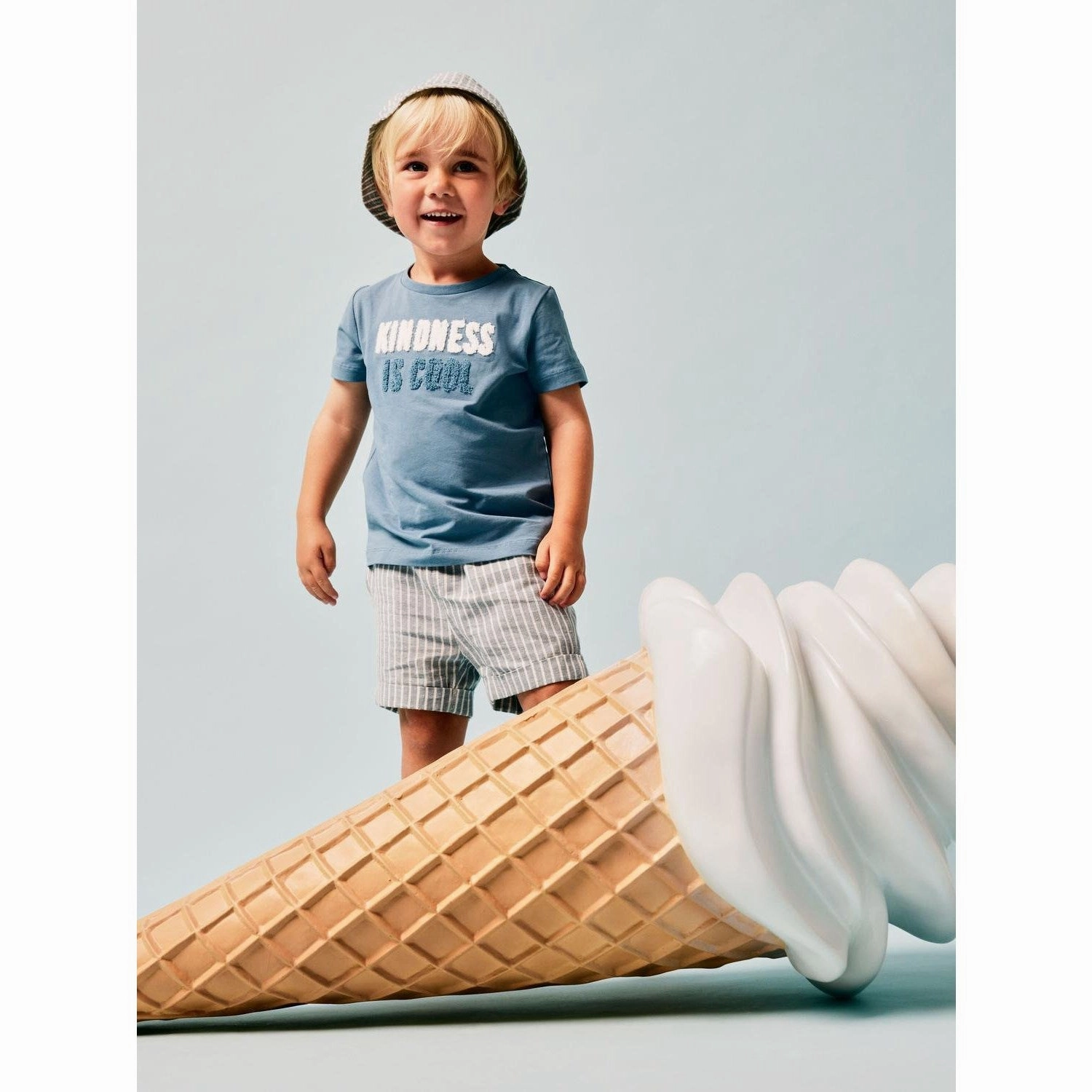 Cozy Look Airflow Mesh Panels Name It Provincial Blue Heloop T-Shirt