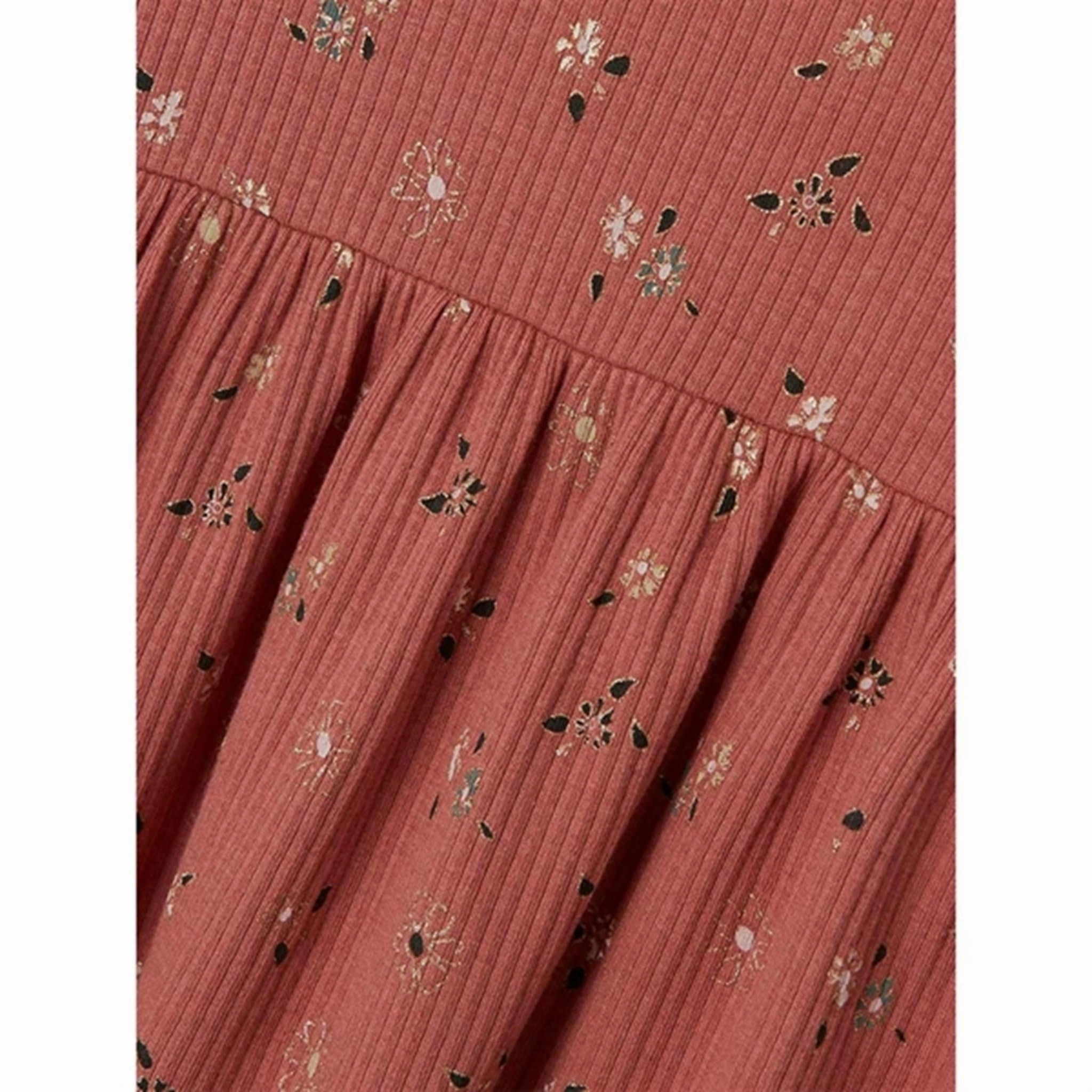 Name it Light Mahogany Osha Dress Travel Vibe Subtle Stitch