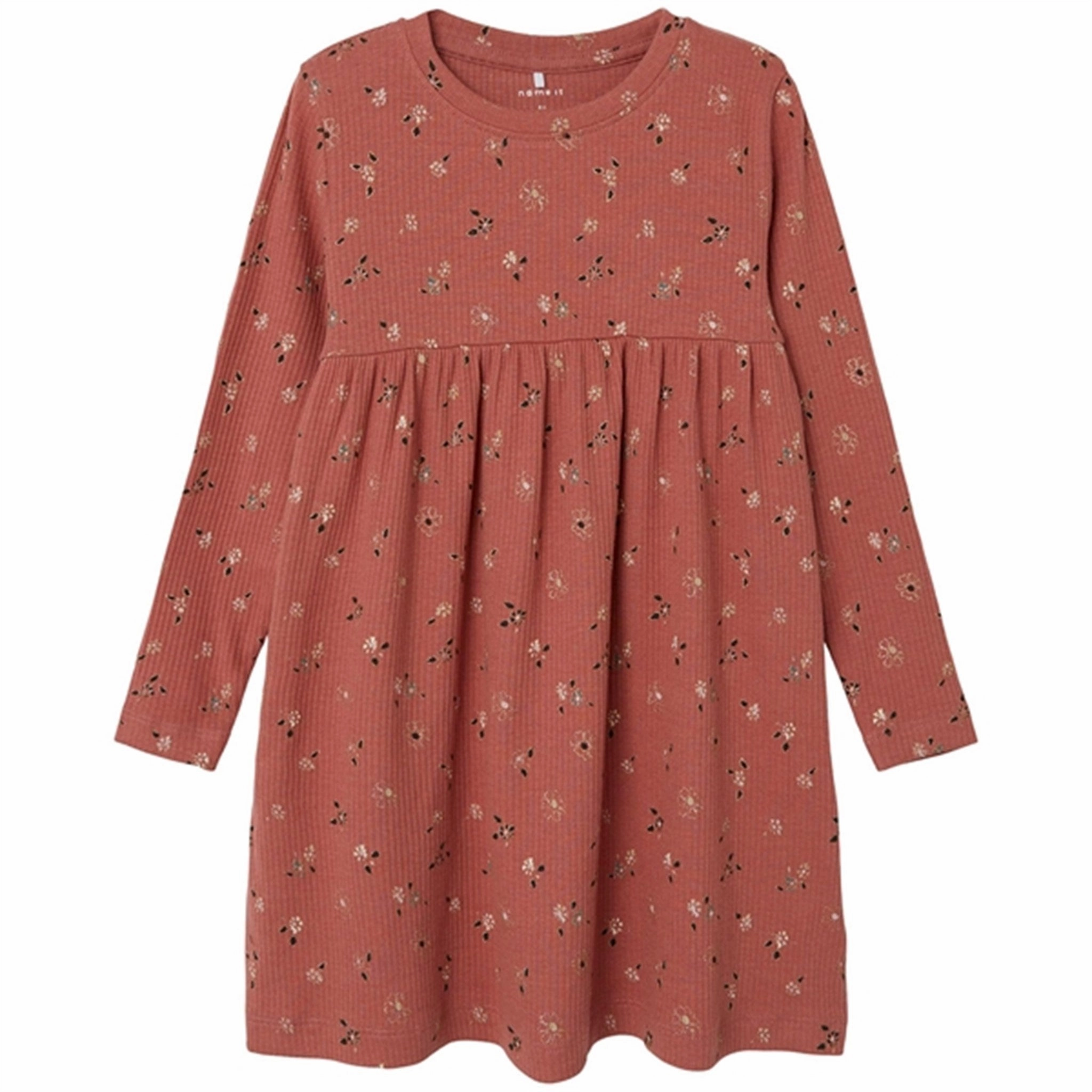 Name it Light Mahogany Osha Dress Unique Print