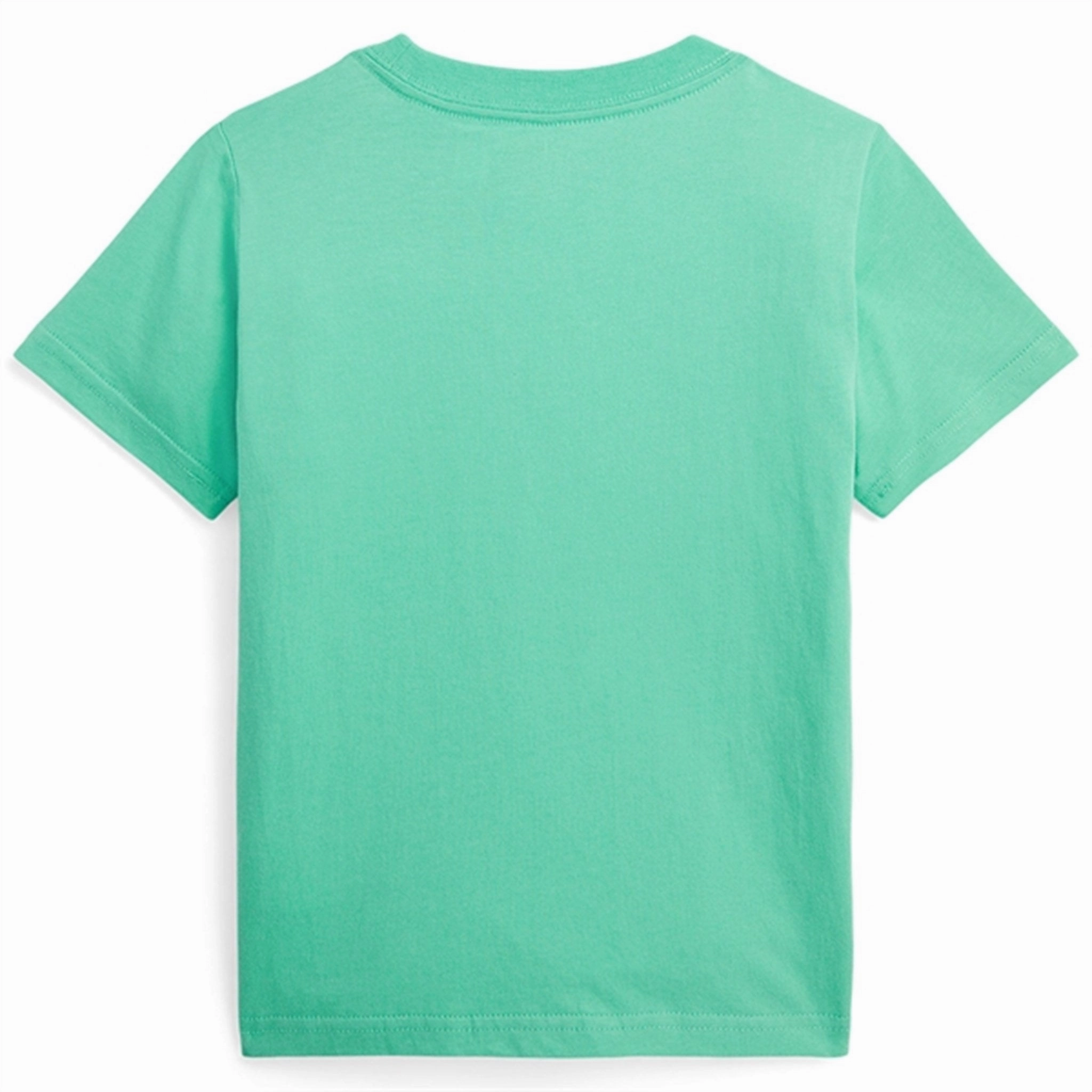 Smooth Jersey Texture Polo Ralph Lauren T-Shirt Key West Green