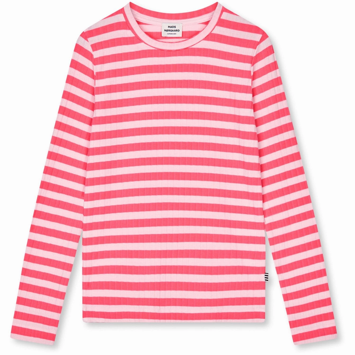 Odor Control Fabric color block Mads N?rgaard Knockout Pink/Blushing Bride 5x5 Classic Stripe Talika Top