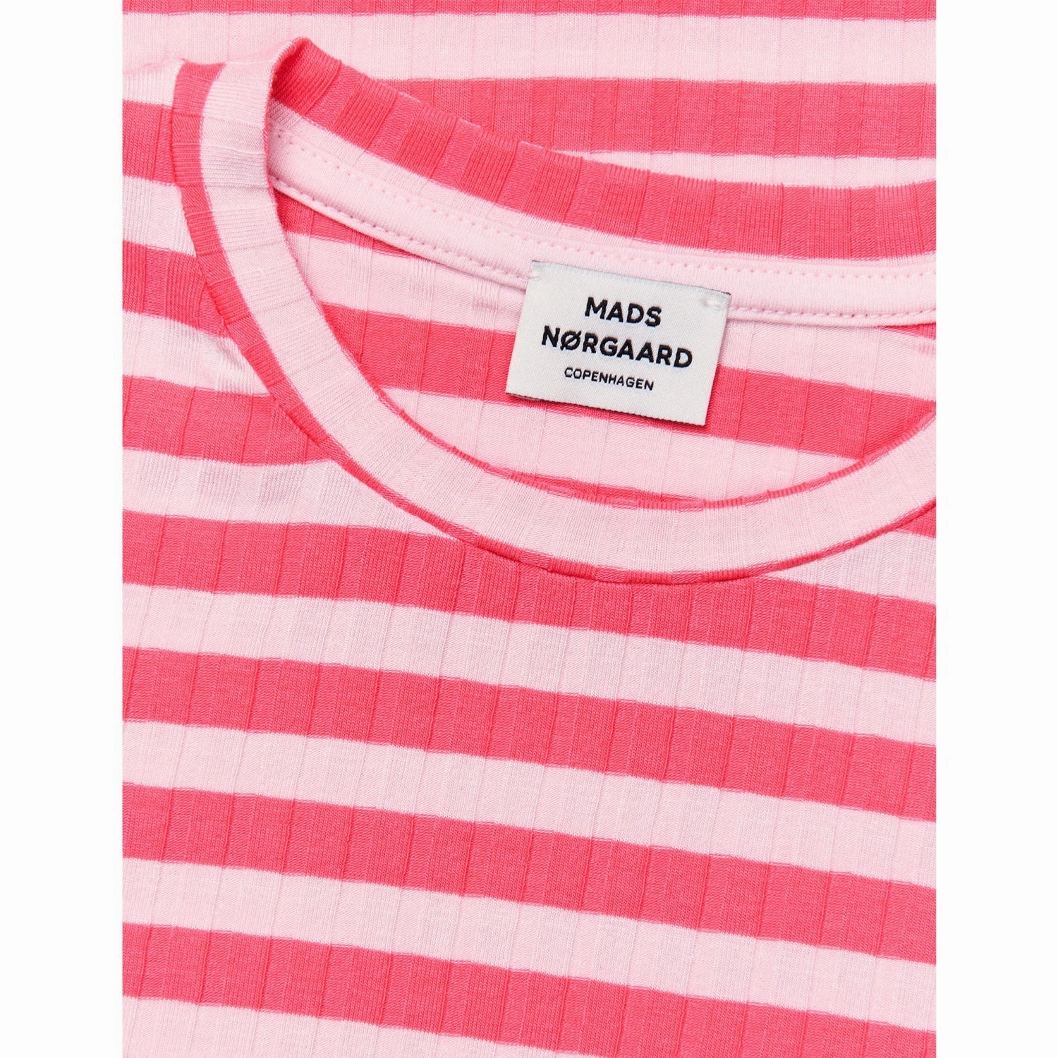 Mads N?rgaard Knockout Pink/Blushing Bride 5x5 Classic Stripe Talika Top tailored look