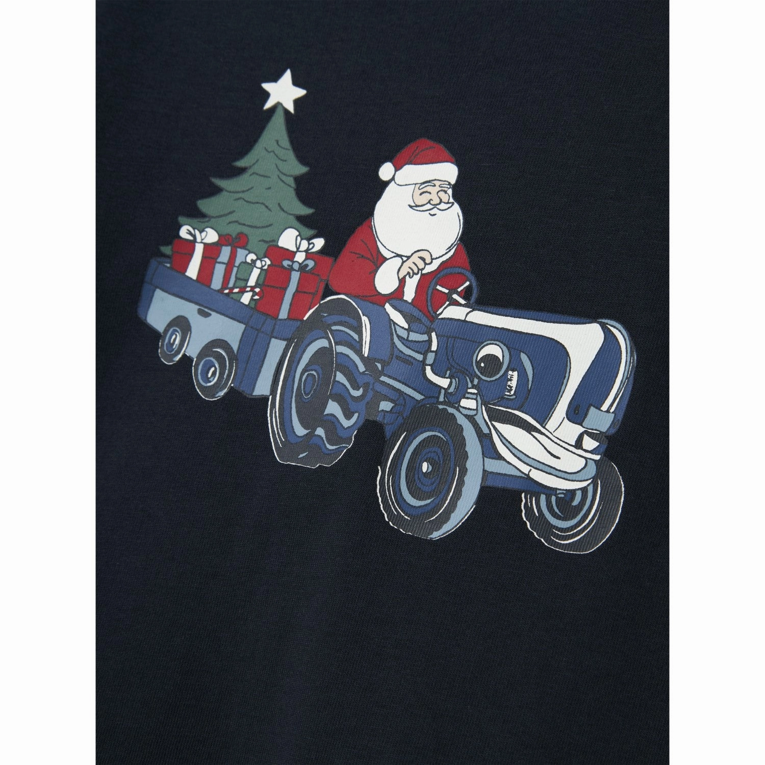 Name It Dark Sapphire Vismas Regular Blouse Wrinkle Resistant Material Eye-Catching Pattern