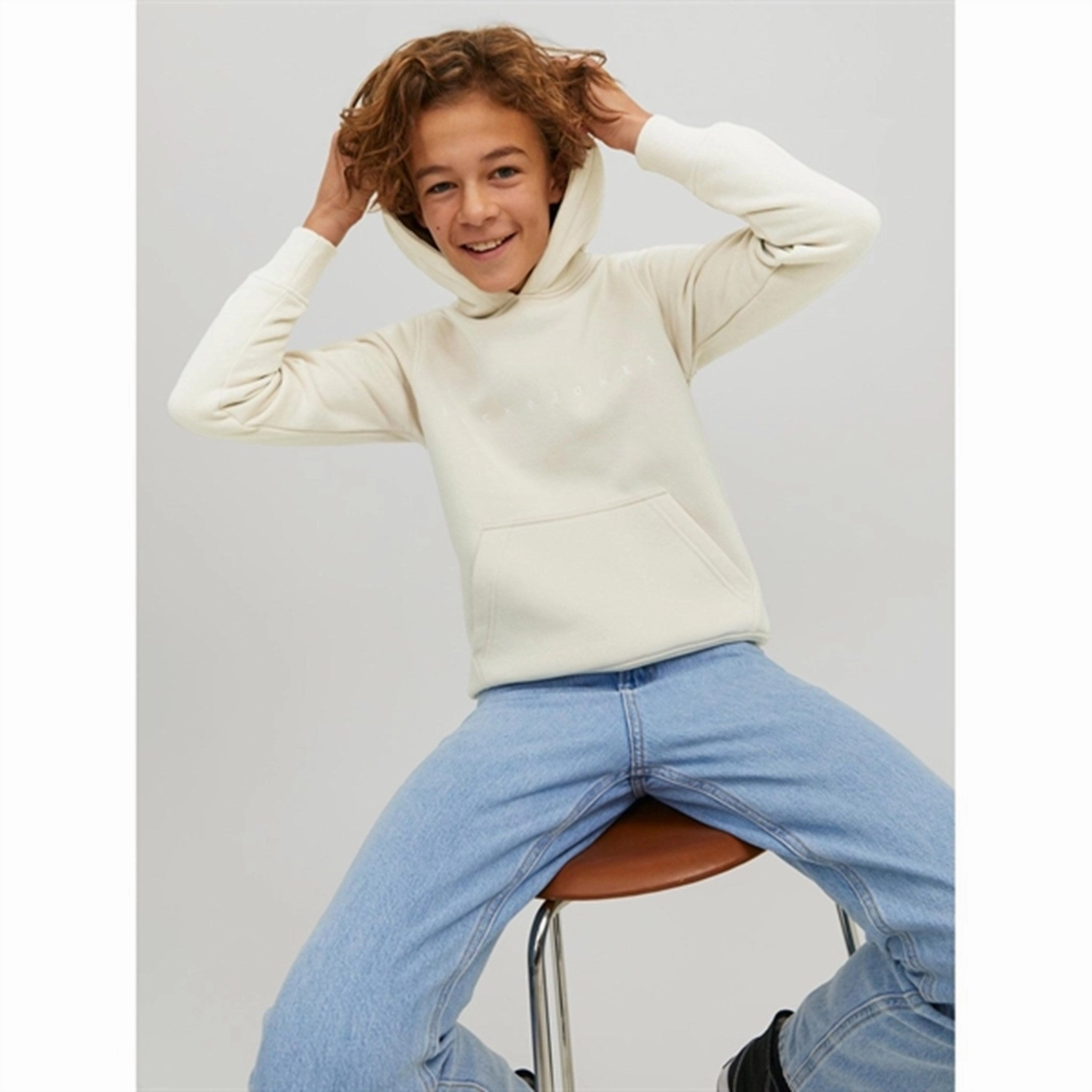 Jack & Jones Junior Moonbeam Copenhagen Hoodie Noos Errand Day