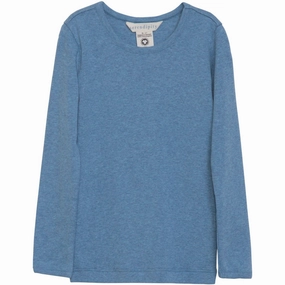 Gradient effect Recycled Polyester Blend Serendipity Azur Slim Blouse