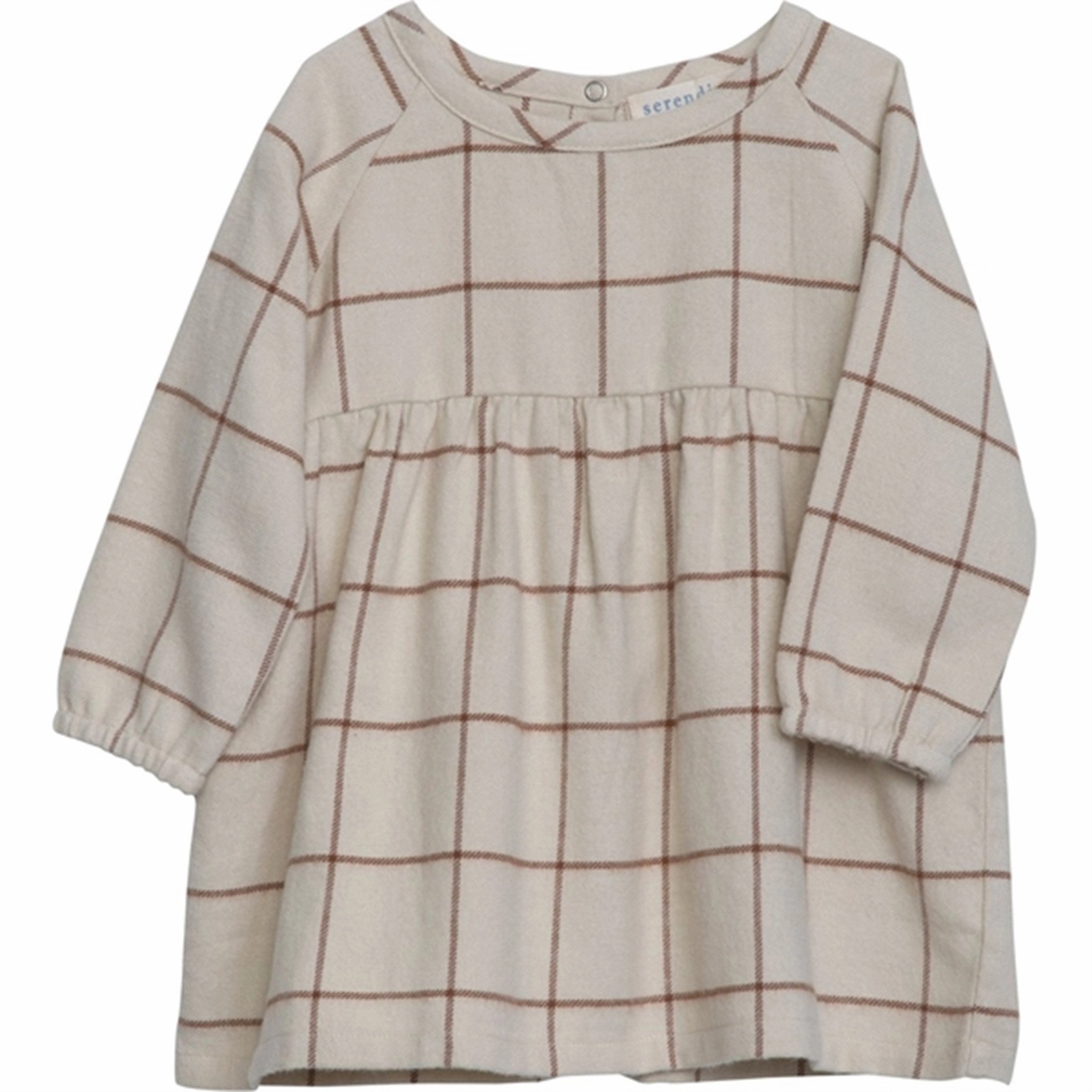 Serendipity Chocolatechecks Baby Brushed Dress Live Soft Love Blend
