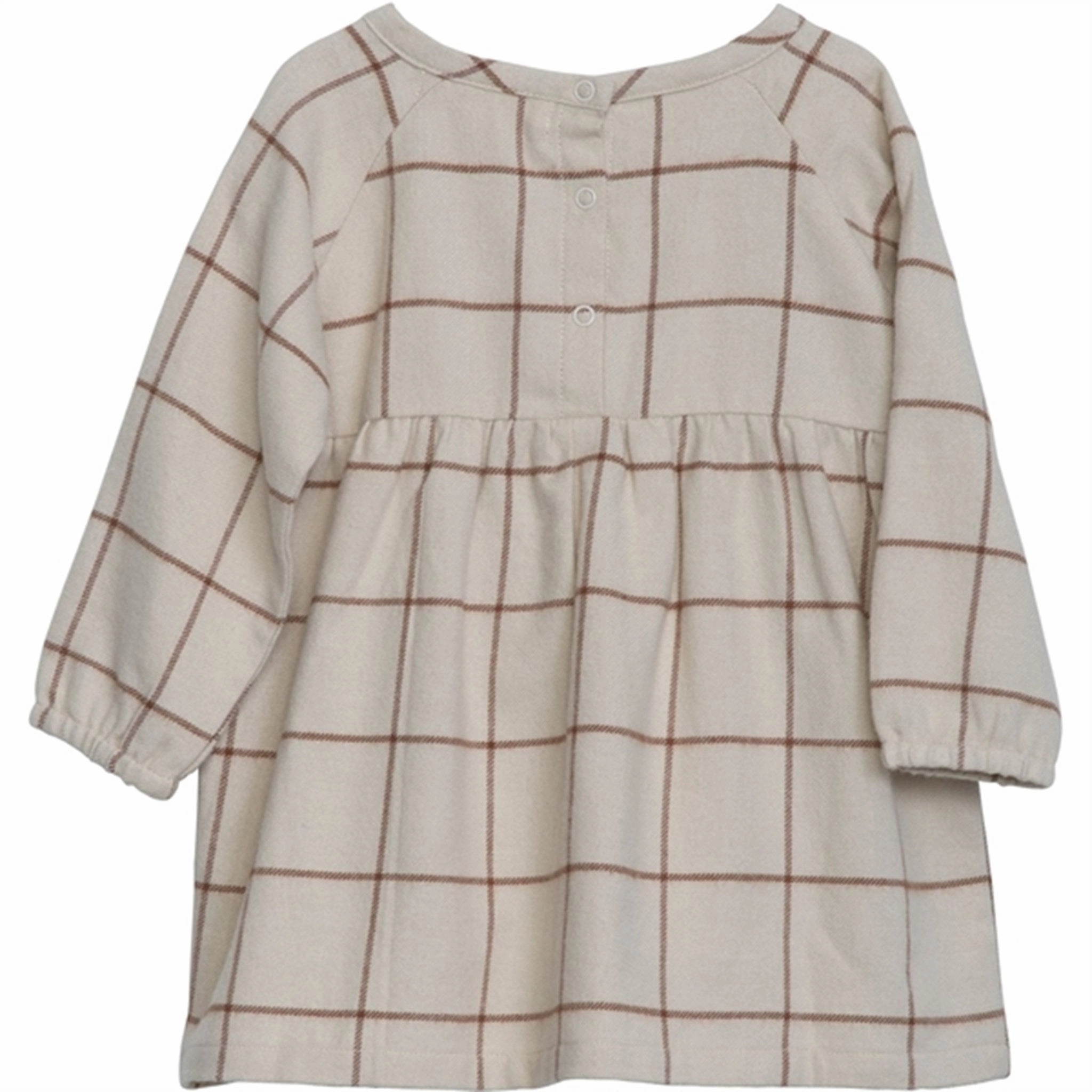Serendipity Chocolatechecks Baby Brushed Dress Odor-Control Light material