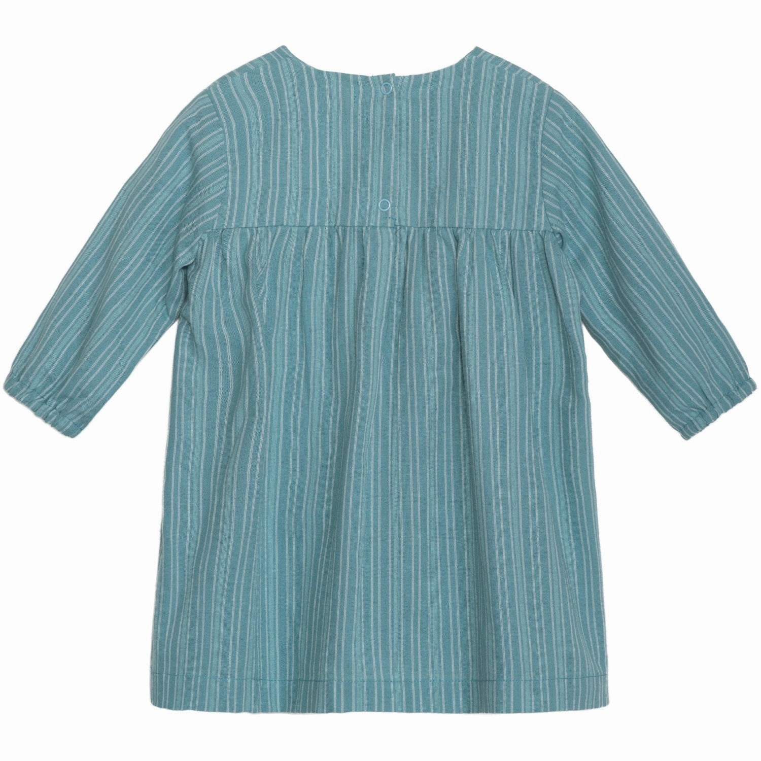 Feminine Mood Street Vibe Serendipity Mineral Stripe Baby Puff Dress