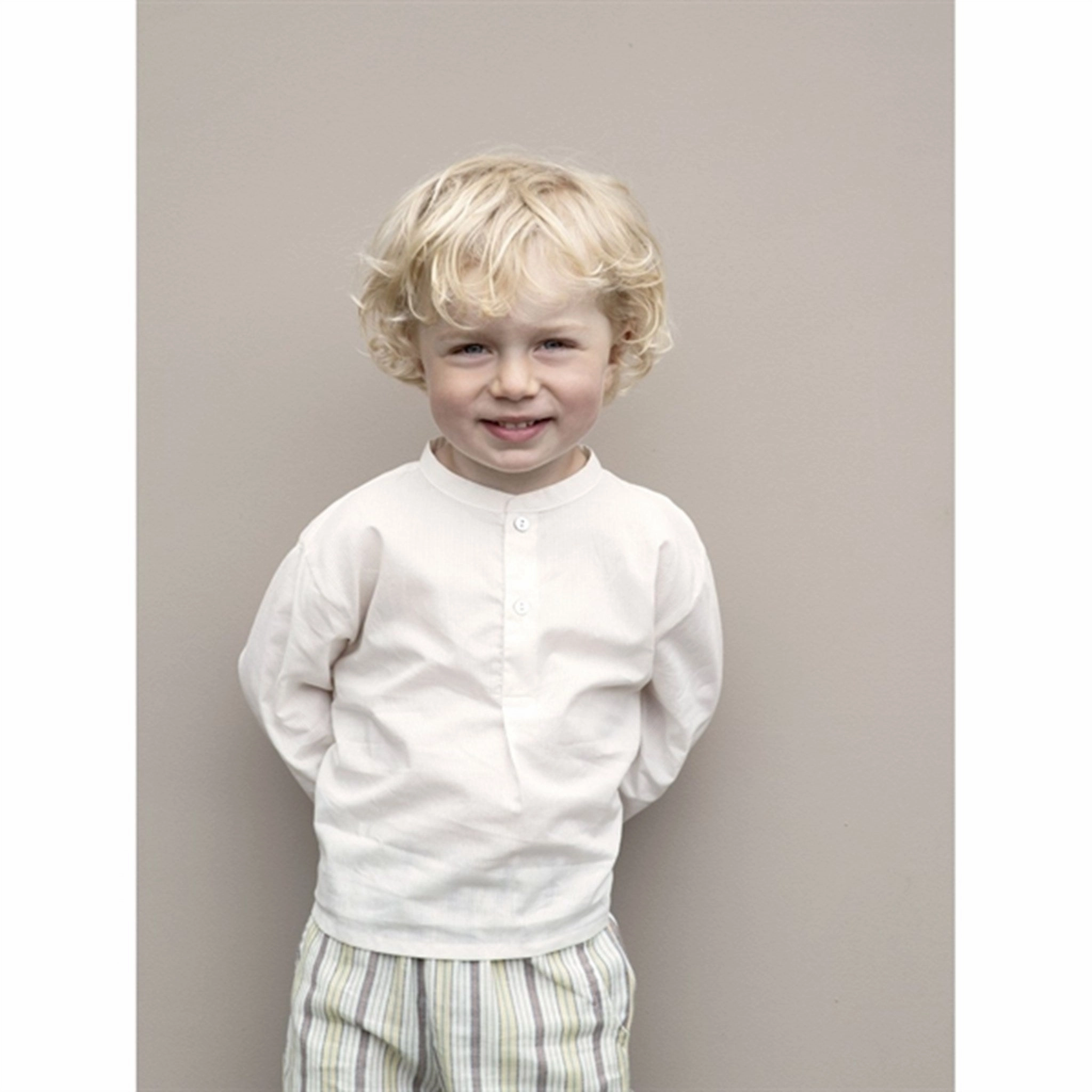 Serendipity Offwhite Loose Shirt Soft Material