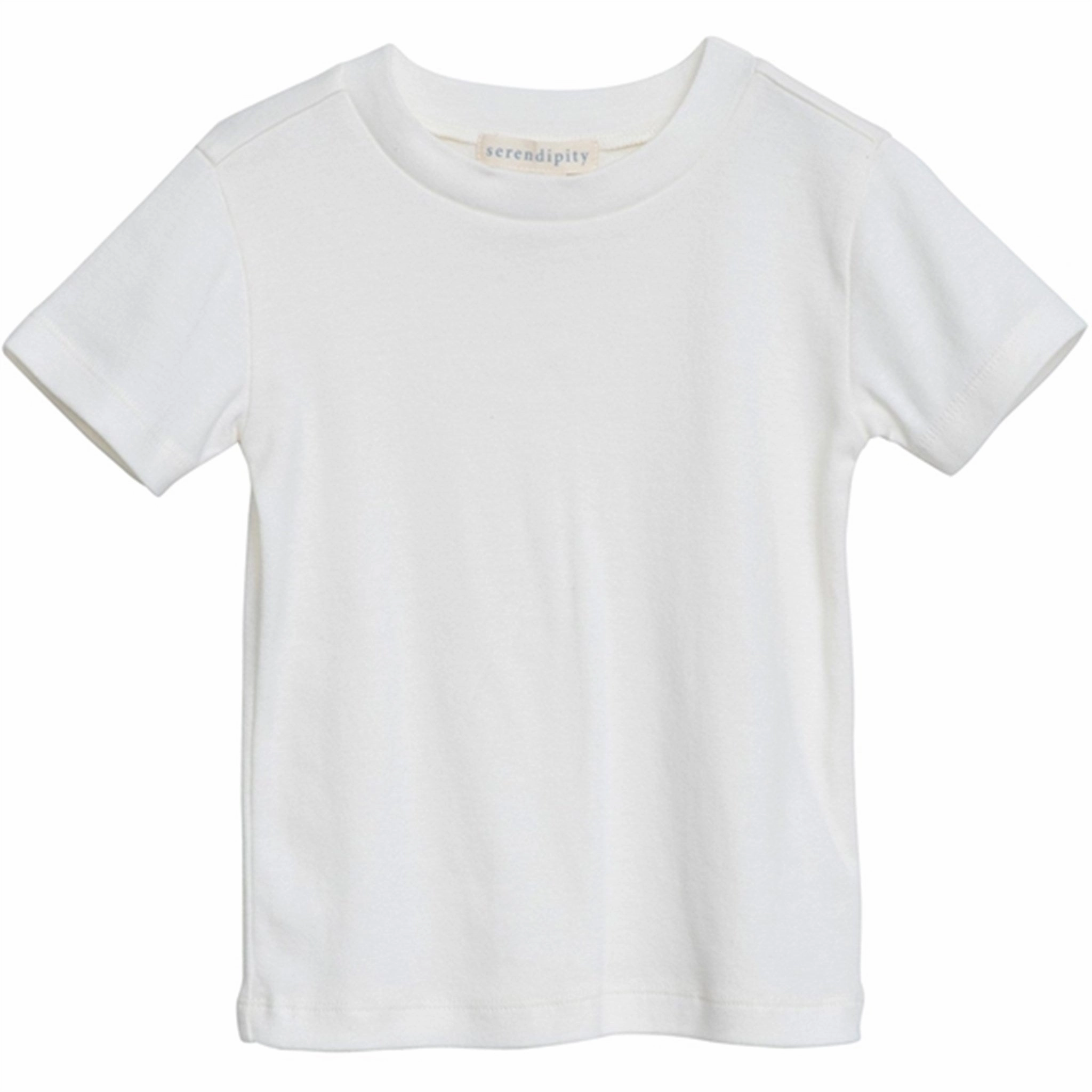 High-Quality Fabric Streetwear Serendipity Offwhite Short Sleeve T-shirt