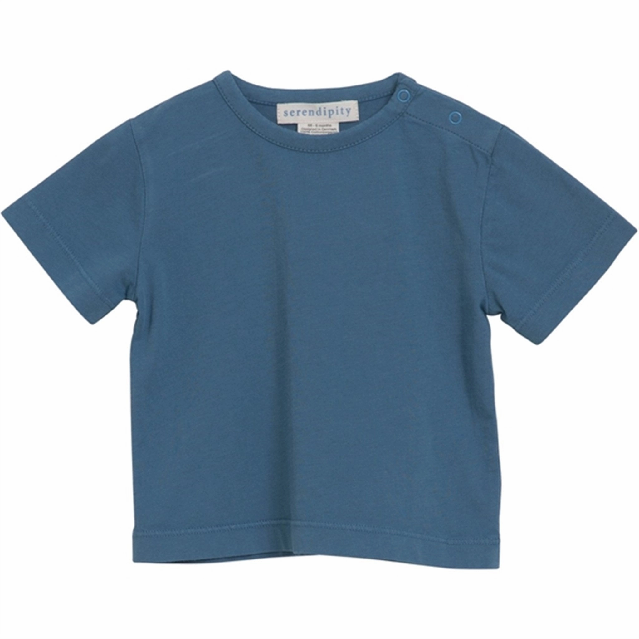 Serendipity Pale Blue Baby Jersey T-shirt Cozy Look