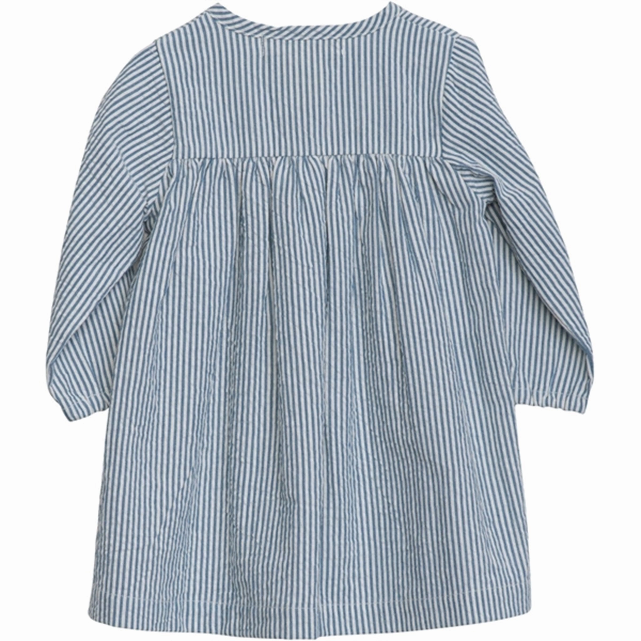 Relax Tones Flare Swing Serendipity Sapphirestripe Baby Dress