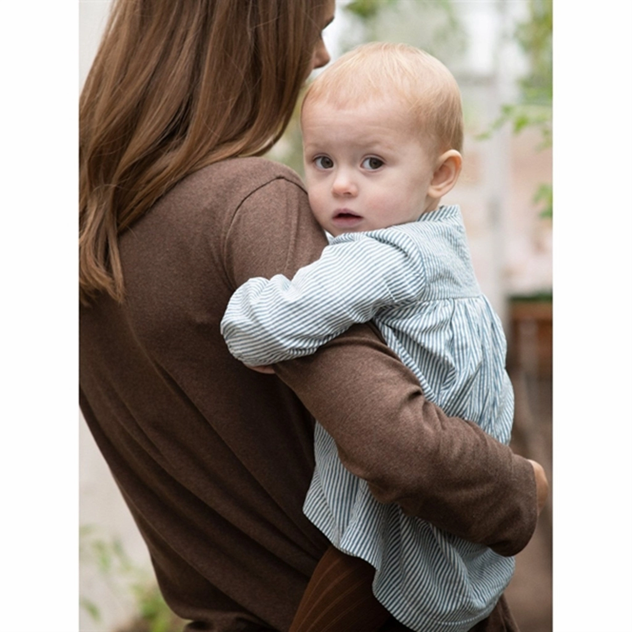 Airy Fabric Soft Touch Serendipity Sapphirestripe Baby Dress