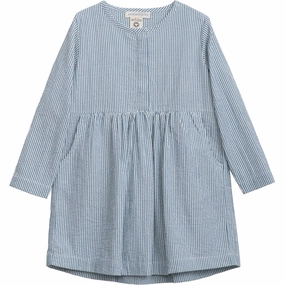 Serendipity Sapphirestripe Dress Stylish Layering