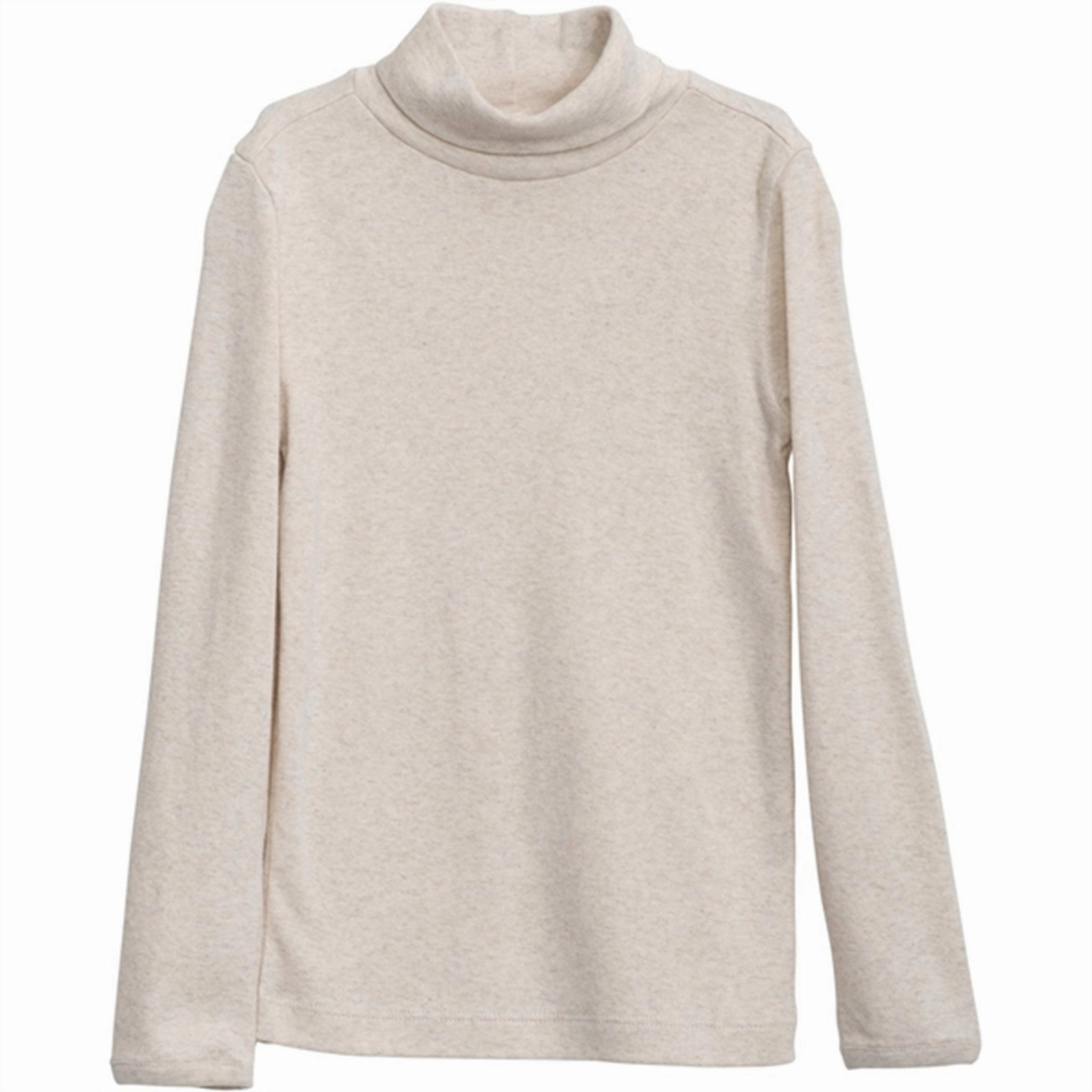 Lightweight texture Serendipity Shell Turtleneck Blouse