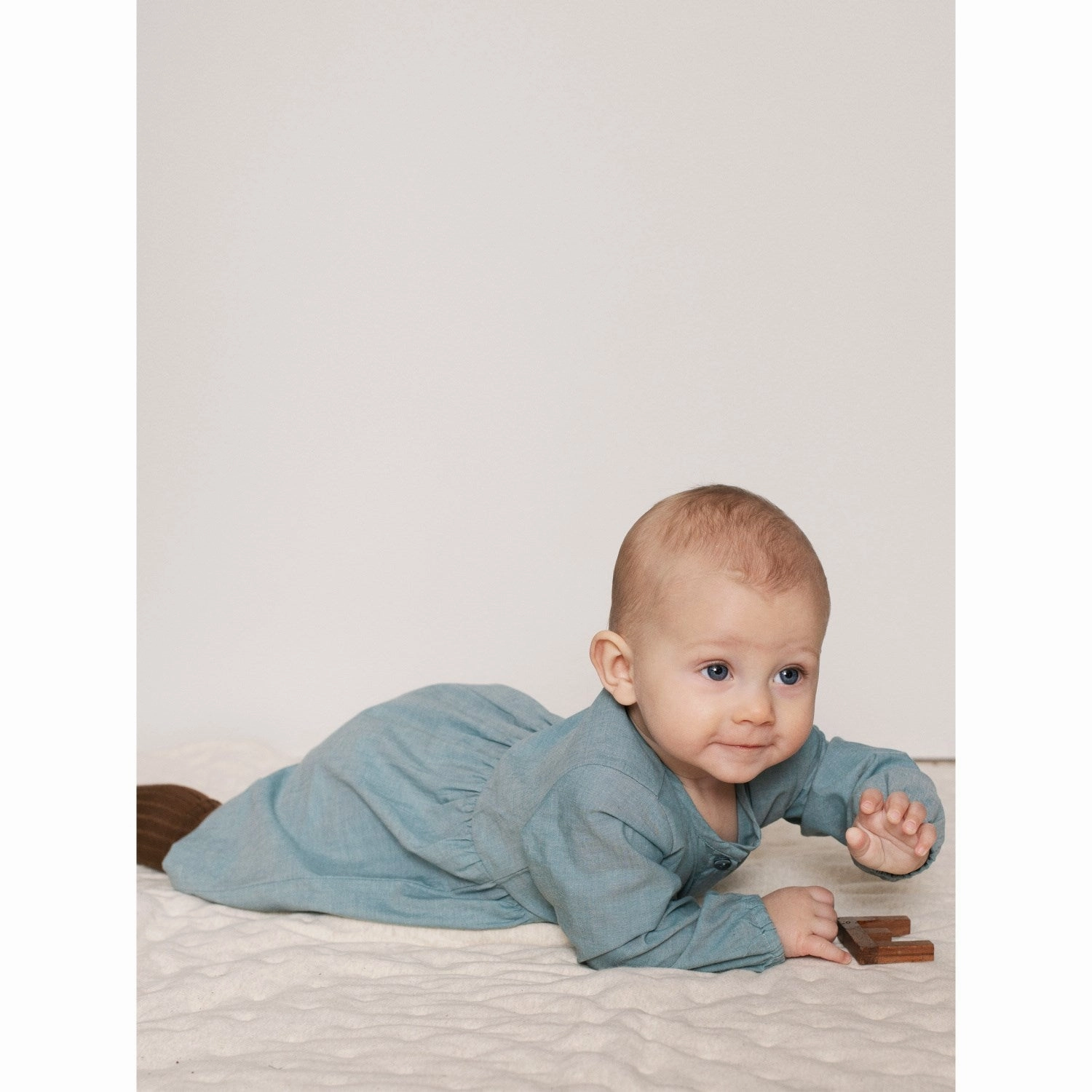 Sleek Texture Cozy And Stylish Serendipity Teal Dress