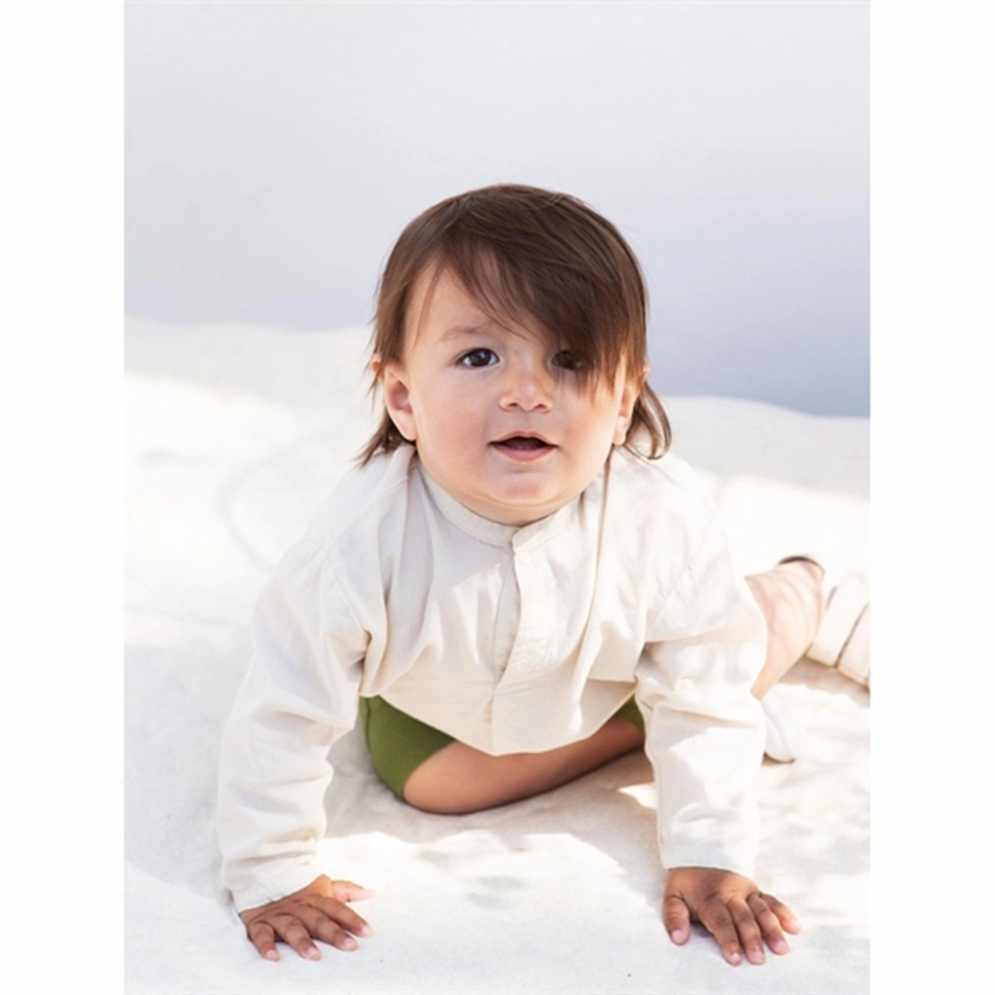 Weekend Adventure Festive Look Serendipity Wheat Baby Shirt