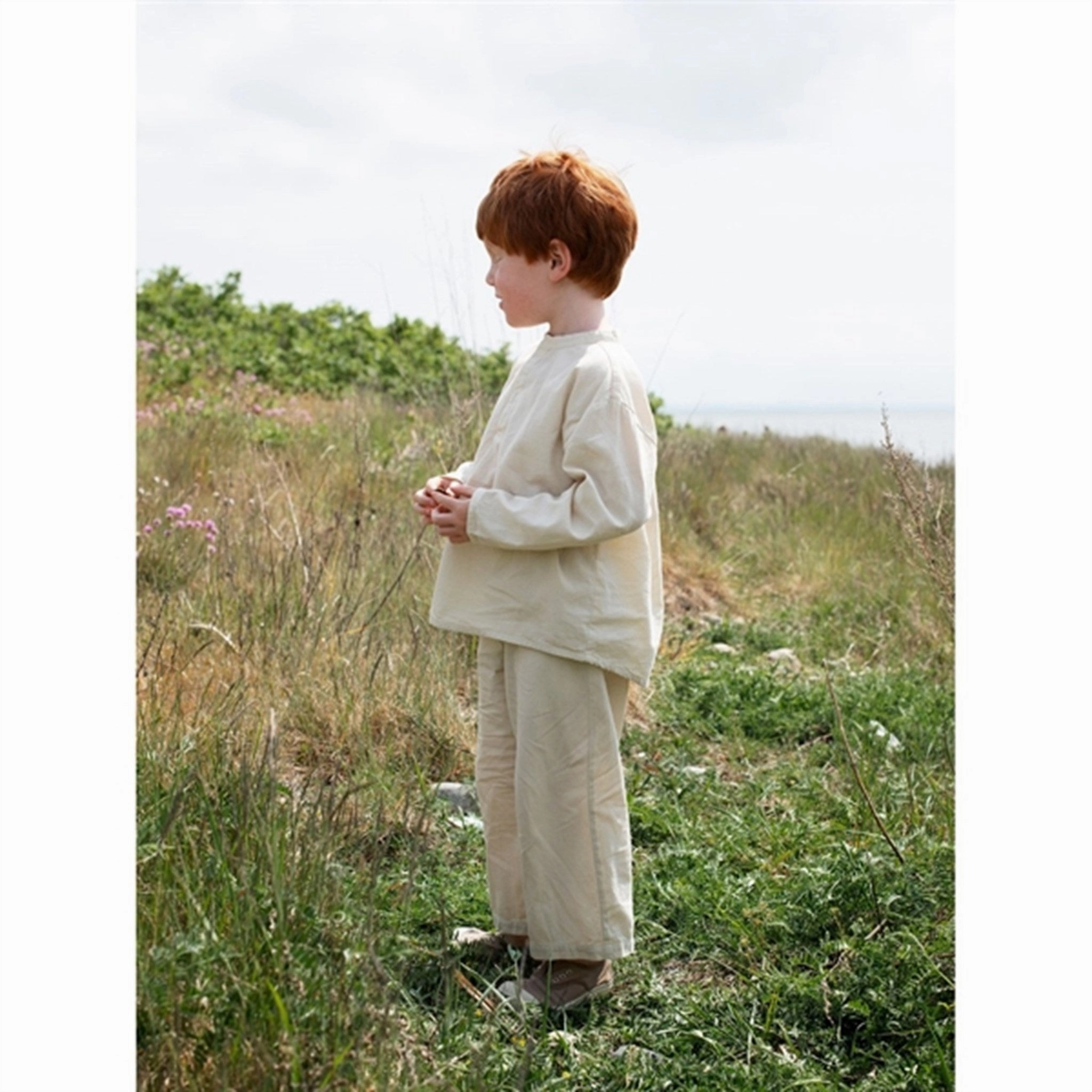 Serendipity Wheat Shirt Vintage Style Elegant Finish