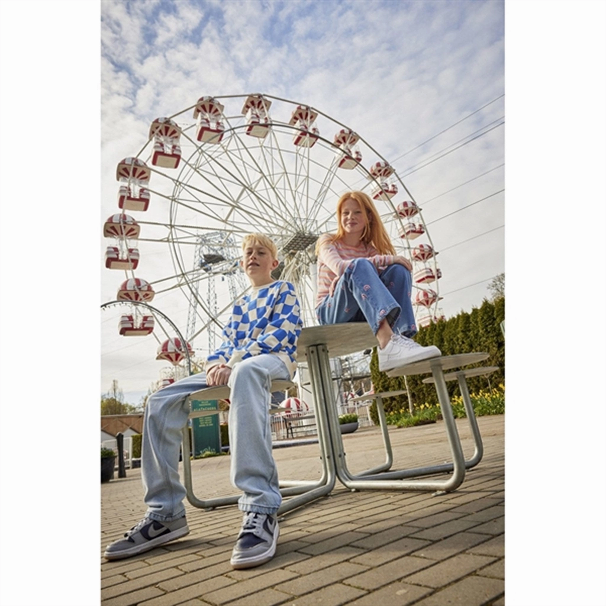 The NEW Light Blue Re:turn Loose Fit Jeans Fashion Forward One For All